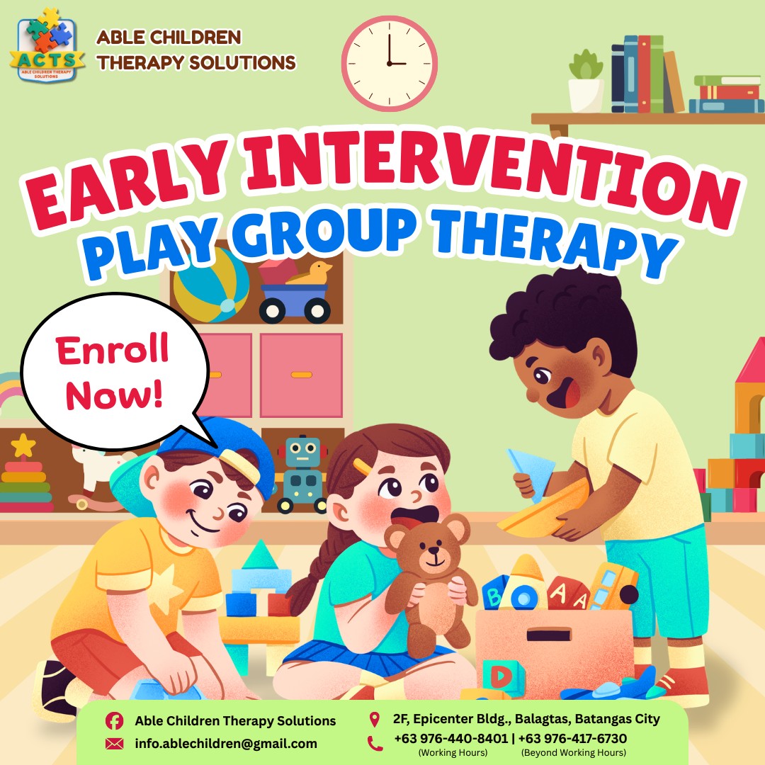 Able Children Therapy Solutions Facebook ad: 𝗟𝗲𝗮𝗿𝗻𝗶𝗻𝗴 𝗶𝘀 𝗯𝗲𝘁𝘁𝗲𝗿 𝘁𝗼𝗴𝗲𝘁𝗵𝗲𝗿!