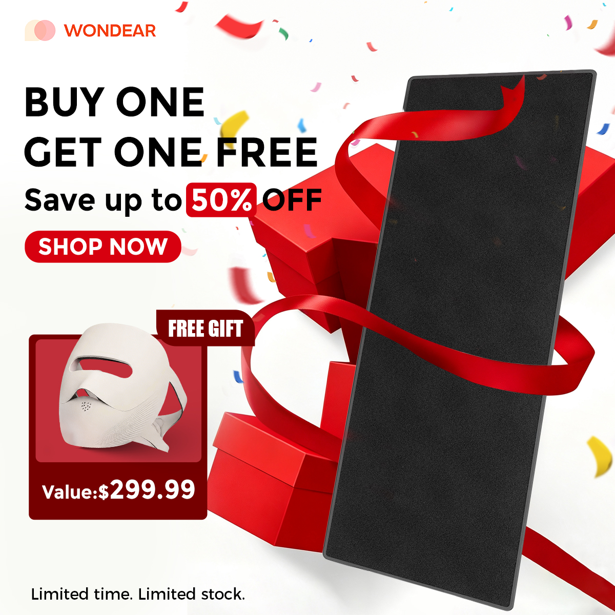 Wondear Facebook ad: �Buy One Get one FREE