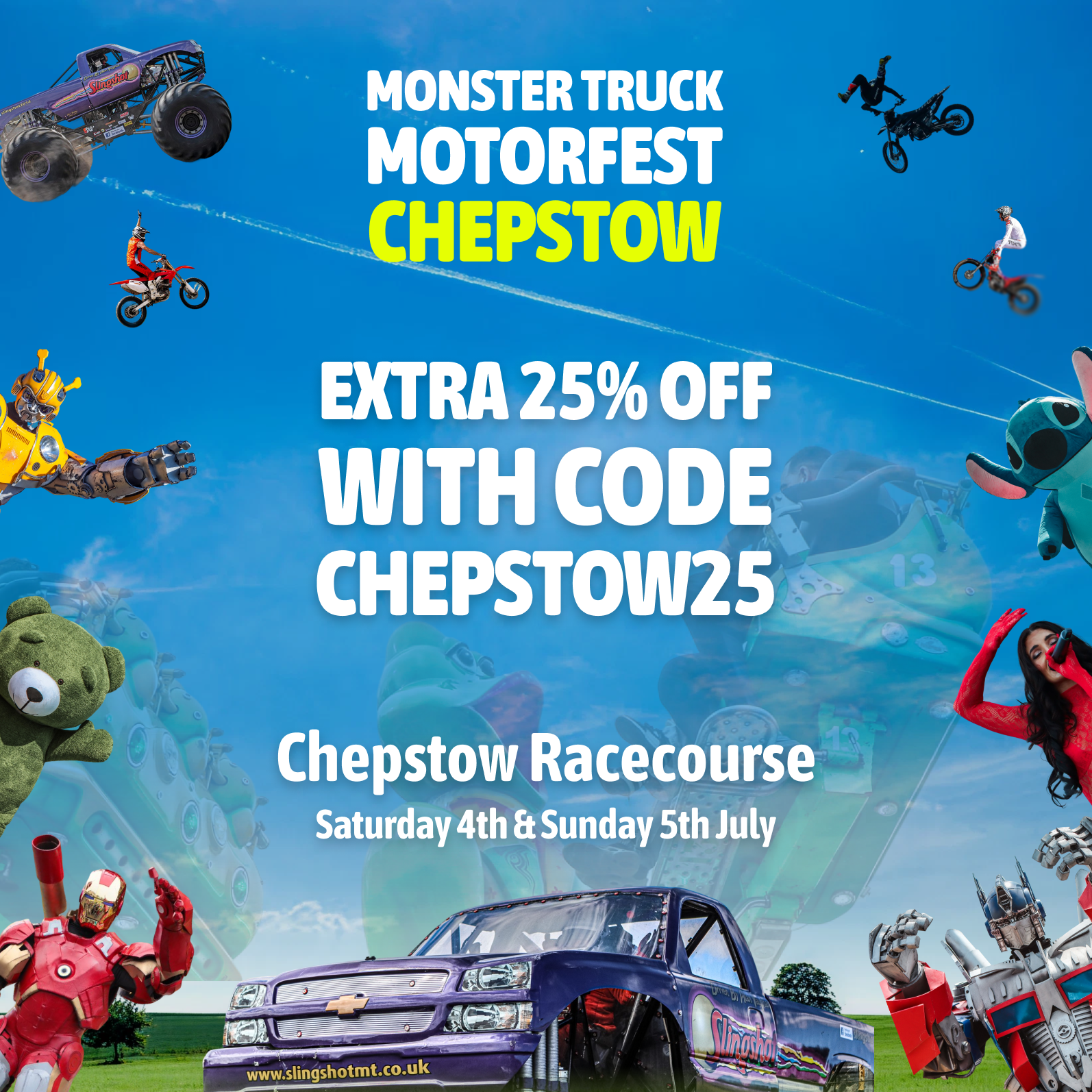 RA Monster Events  Facebook ad