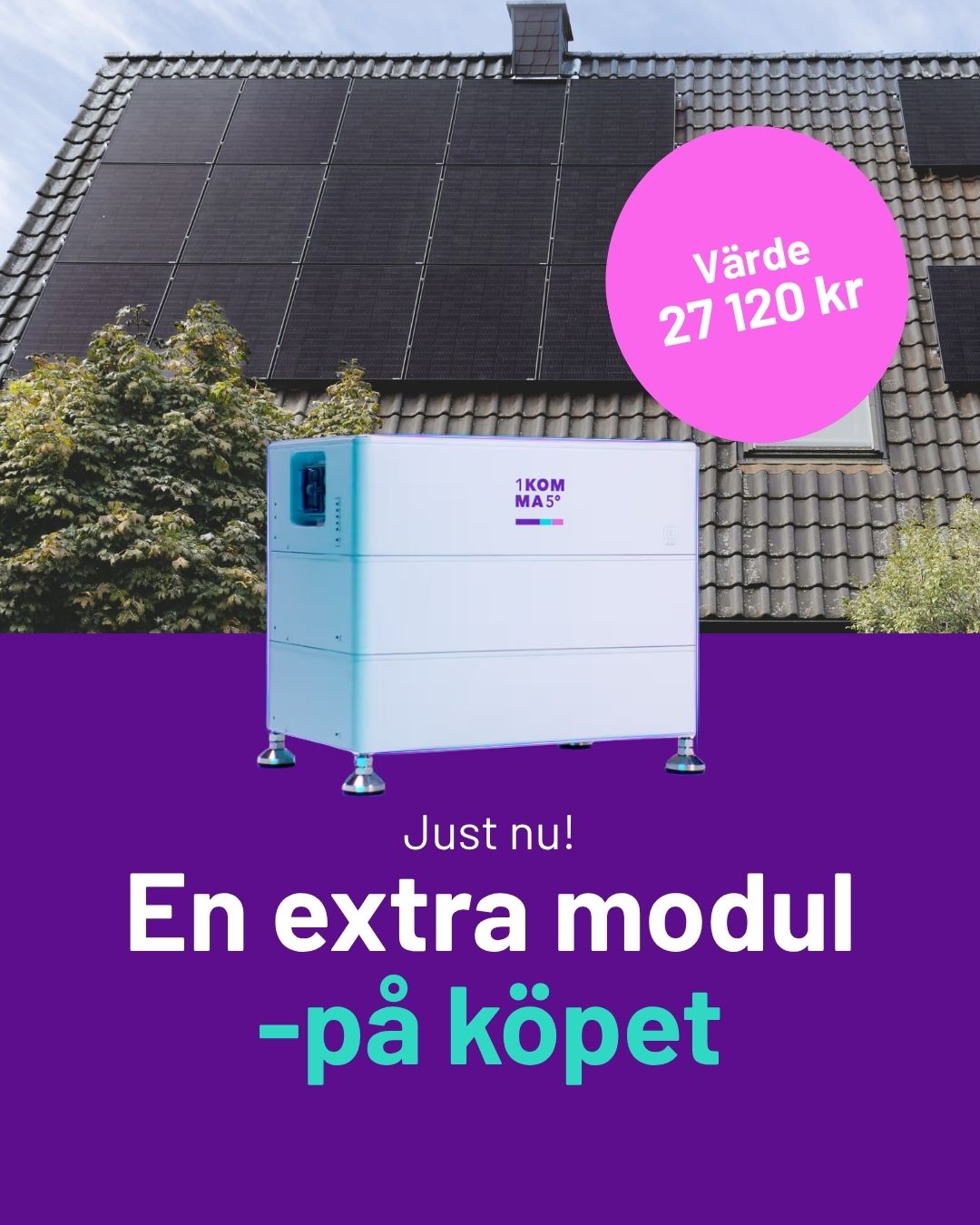1KOMMA5 Sverige Facebook ad