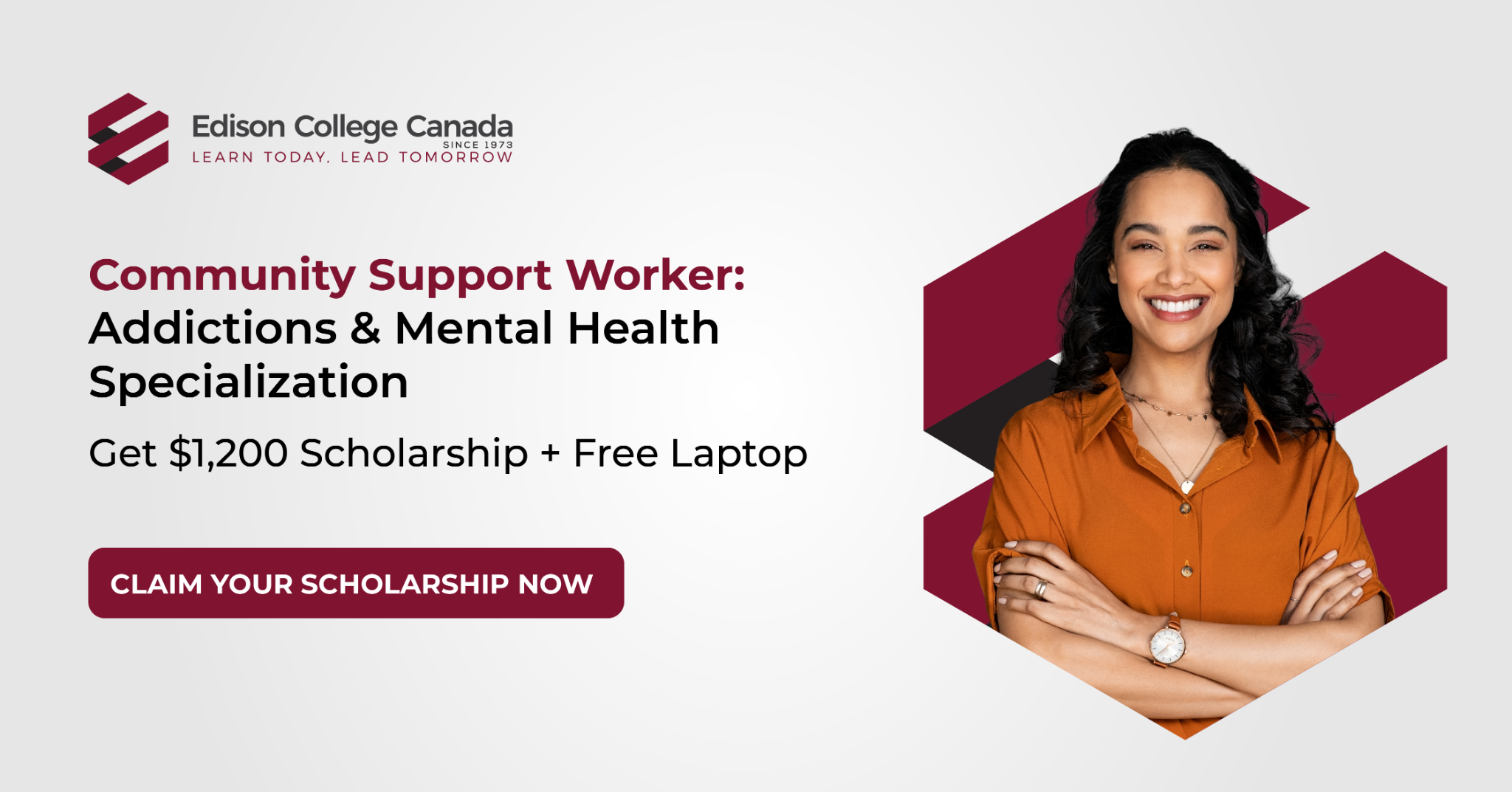 Edison College Canada Facebook ad