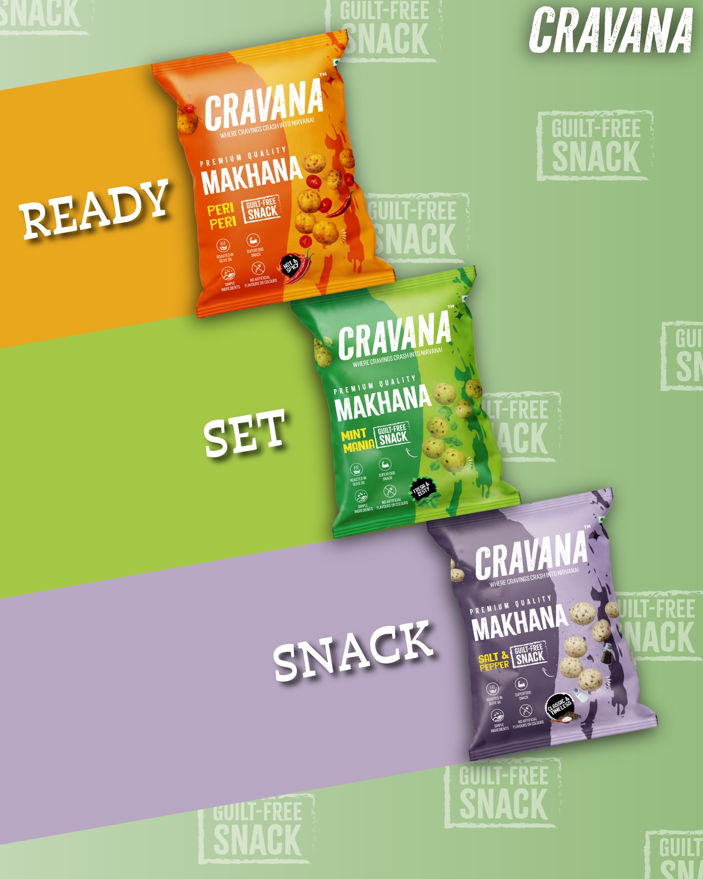 Cravana Facebook ad: 30,000+ products delivered to your doorstep | Blinkit