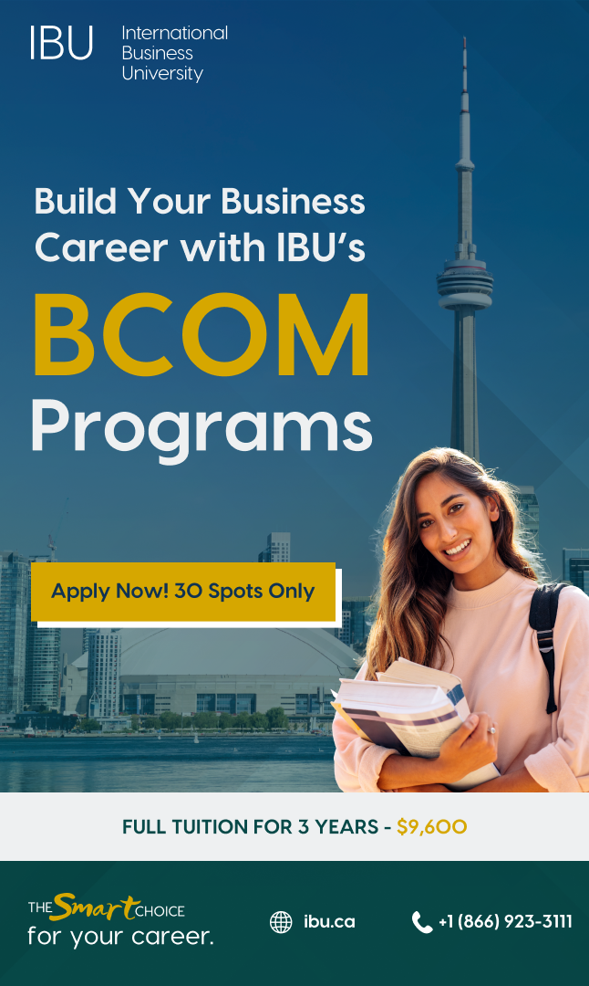 International Business University Facebook ad