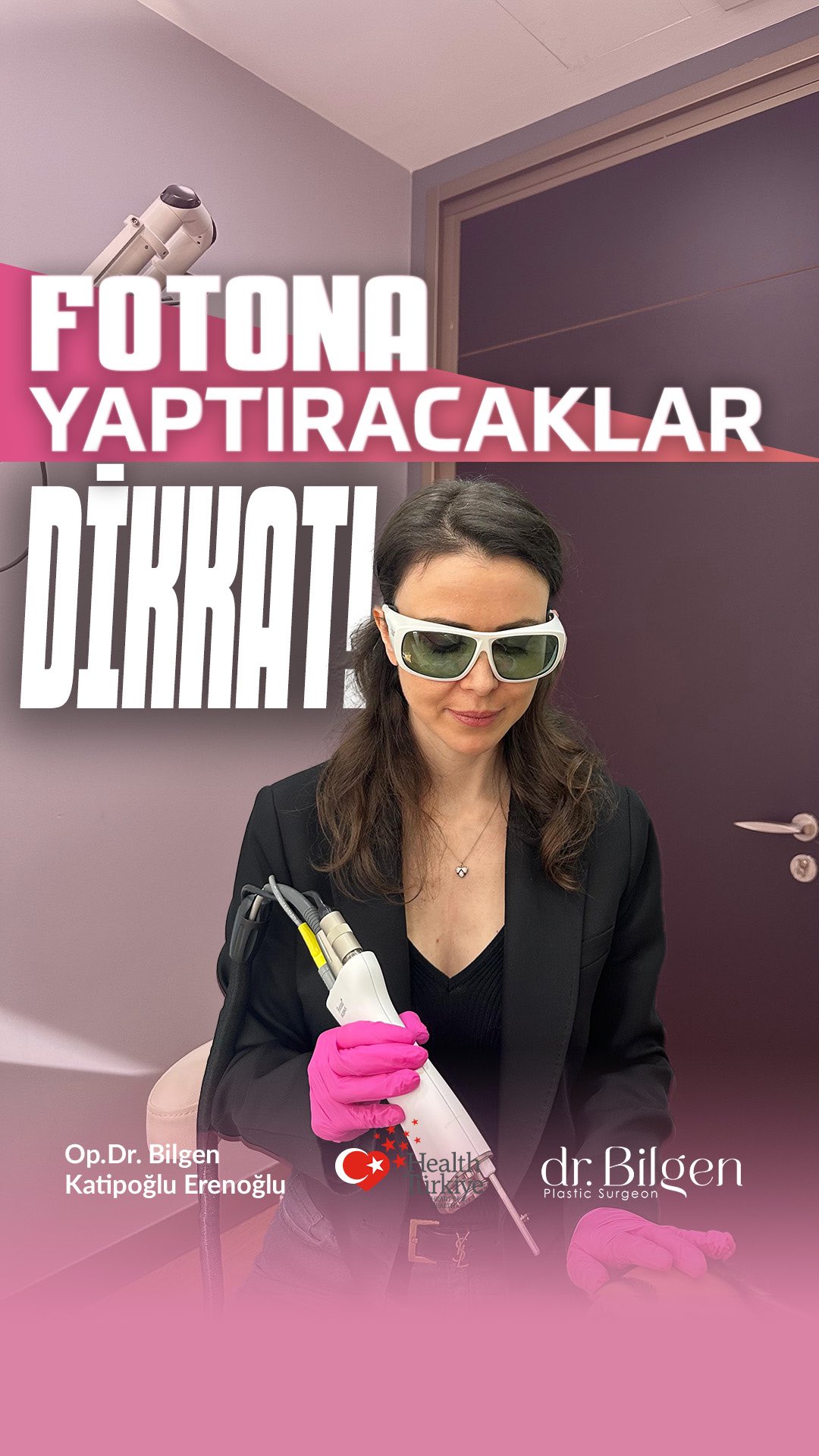 Op.Dr. Bilgen Katipoğlu Erenoğlu Facebook ad: Fotona Lazer: Neden Sadece Hekim Uygulamalı?