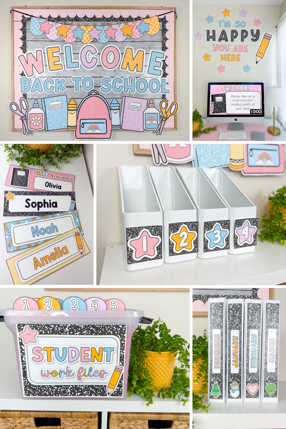 Learning With Kiki Facebook ad: STOP Stressing Over Classroom Decor