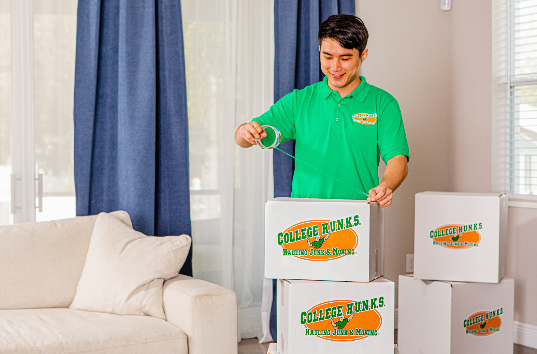 College Hunks Hauling Junk and Moving Bucks County Facebook ad