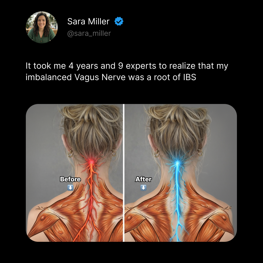 Sarah Mitchell Facebook ad: It took me 4 years and 9 experts…
