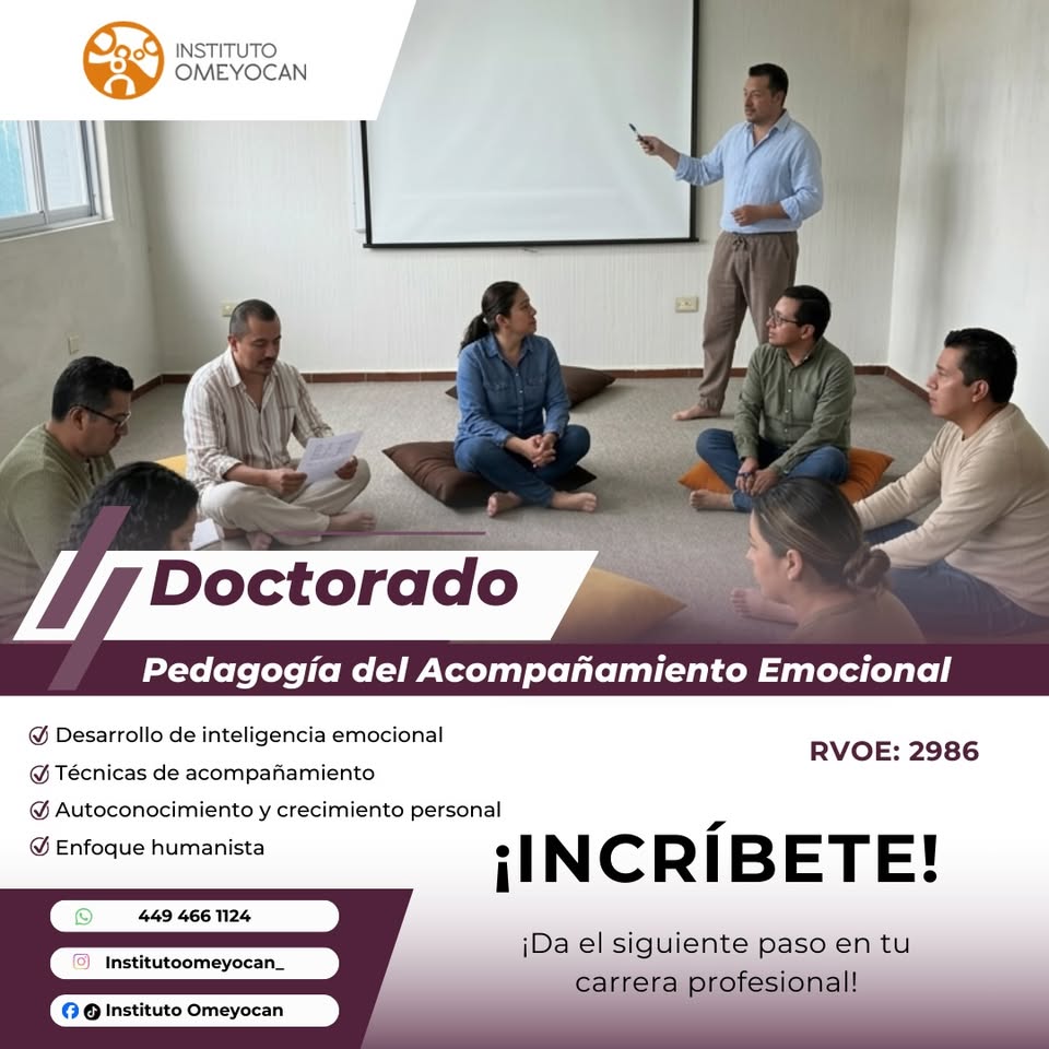 Instituto Omeyocan Facebook ad: La educación también puede sanar.