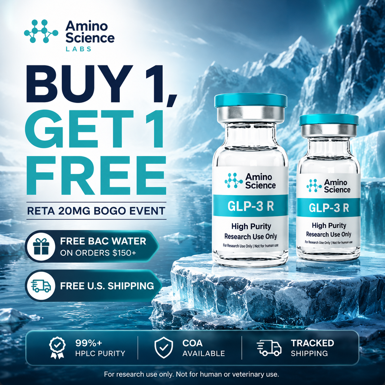 Amino Science Labs Facebook ad