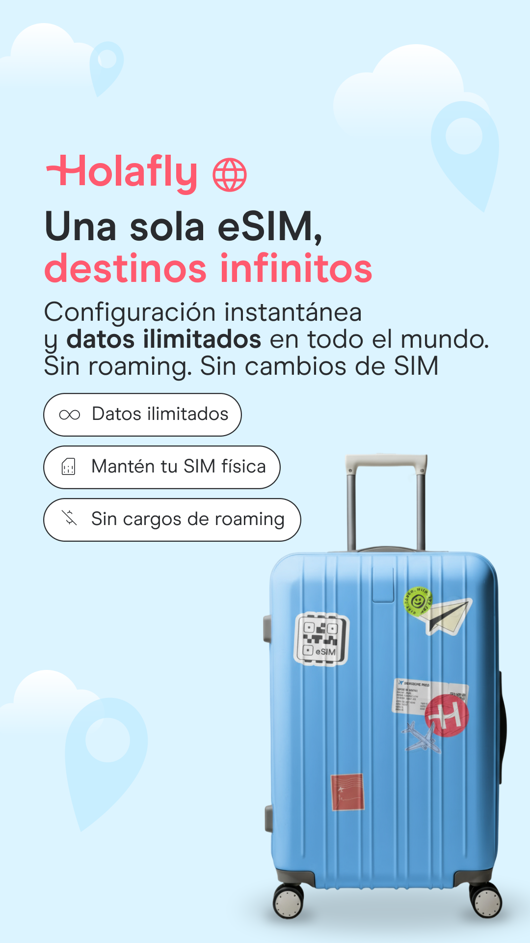Holafly - Español Facebook ad