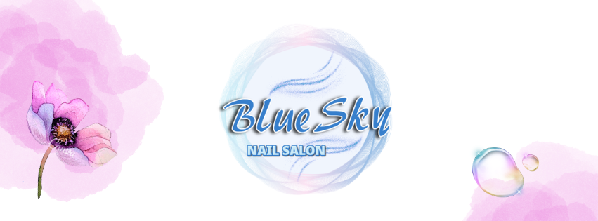 Blue Sky Nail Salon Facebook ad: New Customers Get 20% OFF