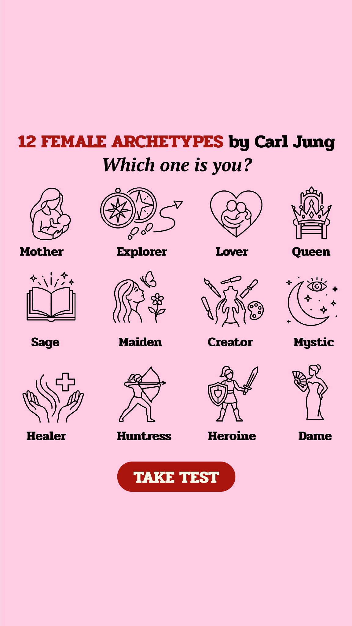 Personality Type Facebook ad