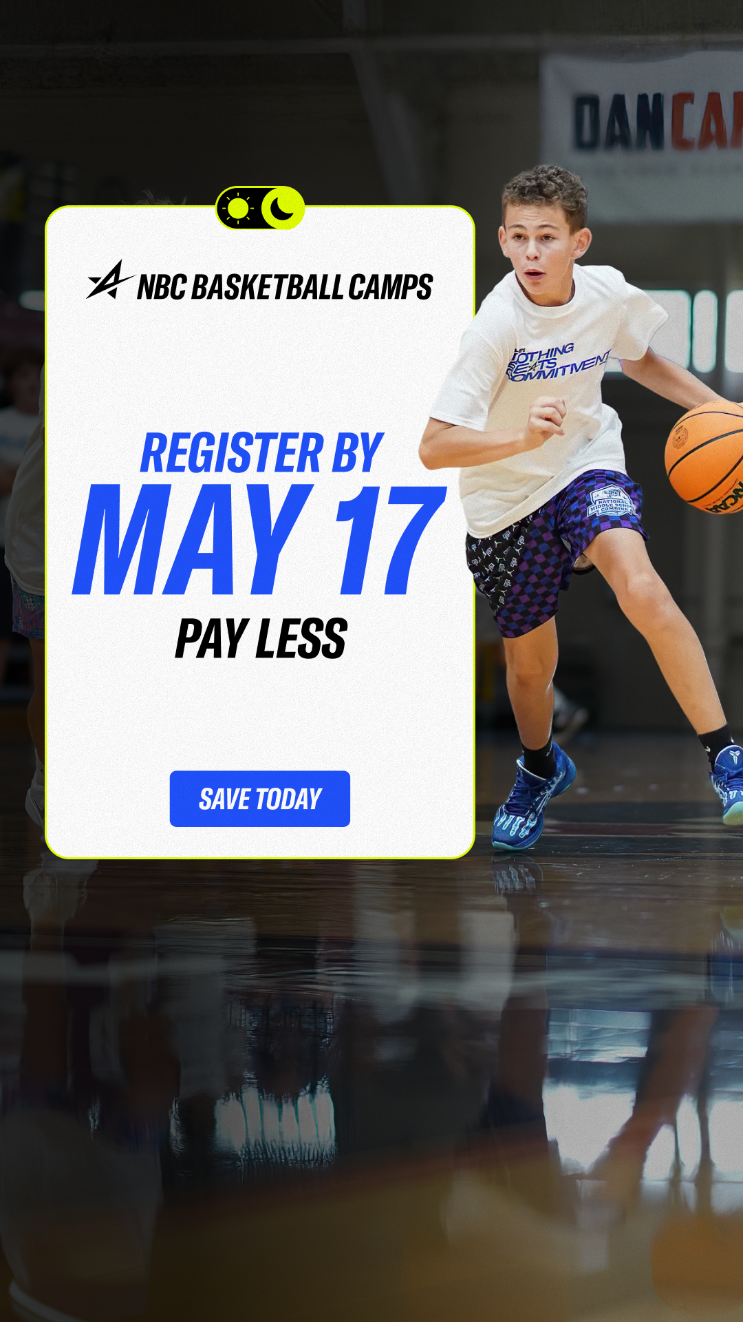 NBC Basketball Facebook ad