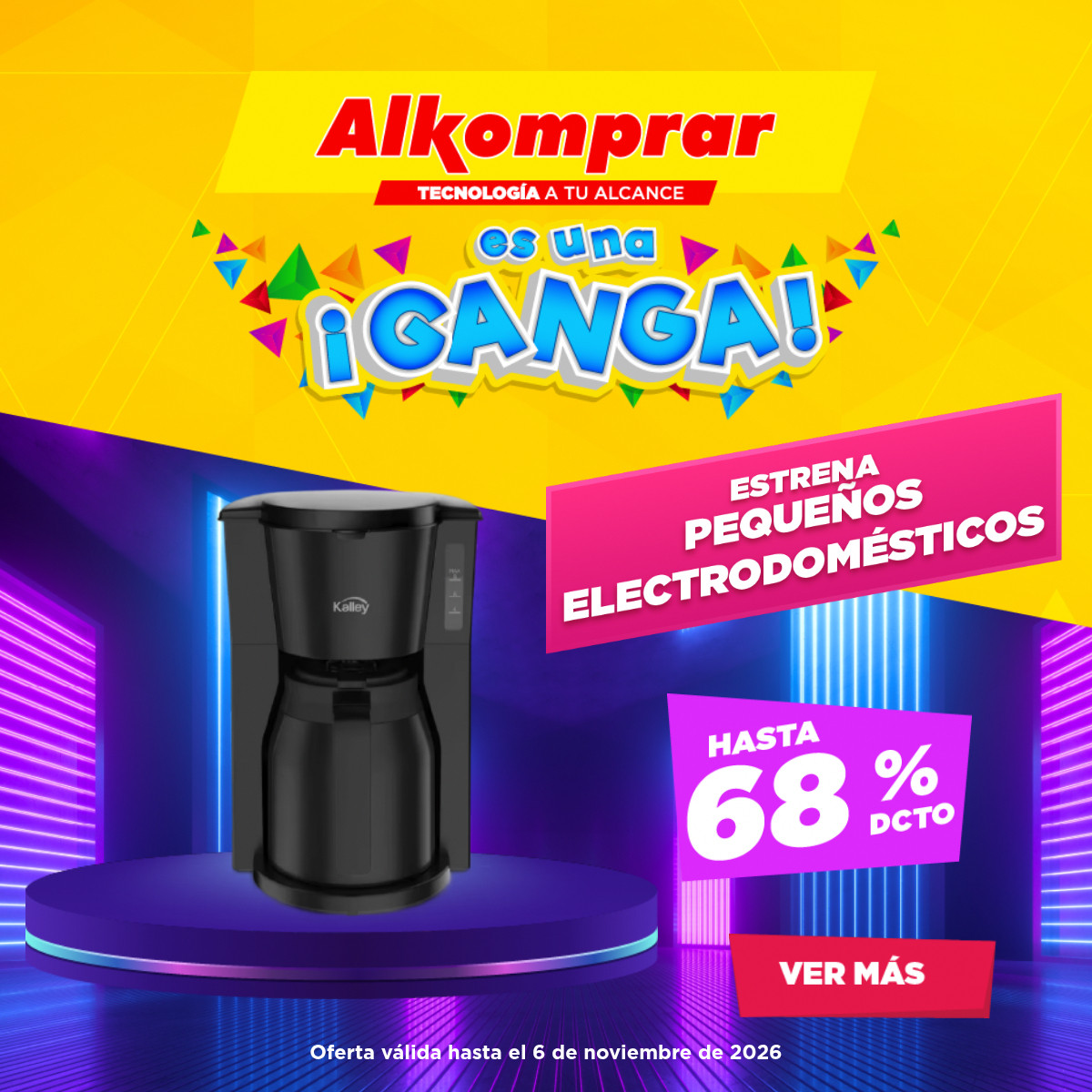 Alkomprar Facebook ad: Alkomprar es una GANGA