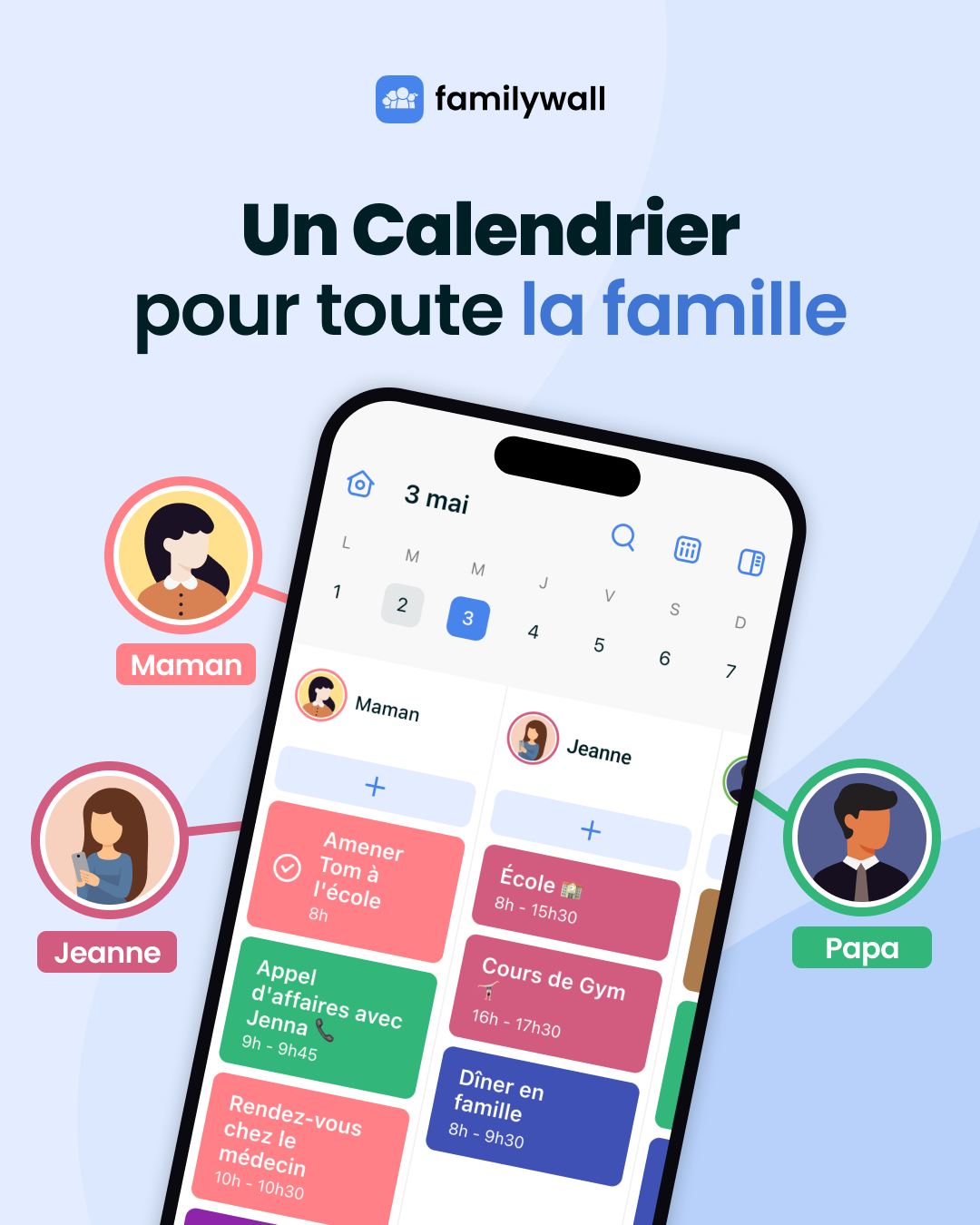 FamilyWall - Family Organizer Facebook ad: Não perca a oferta do FamilyWall