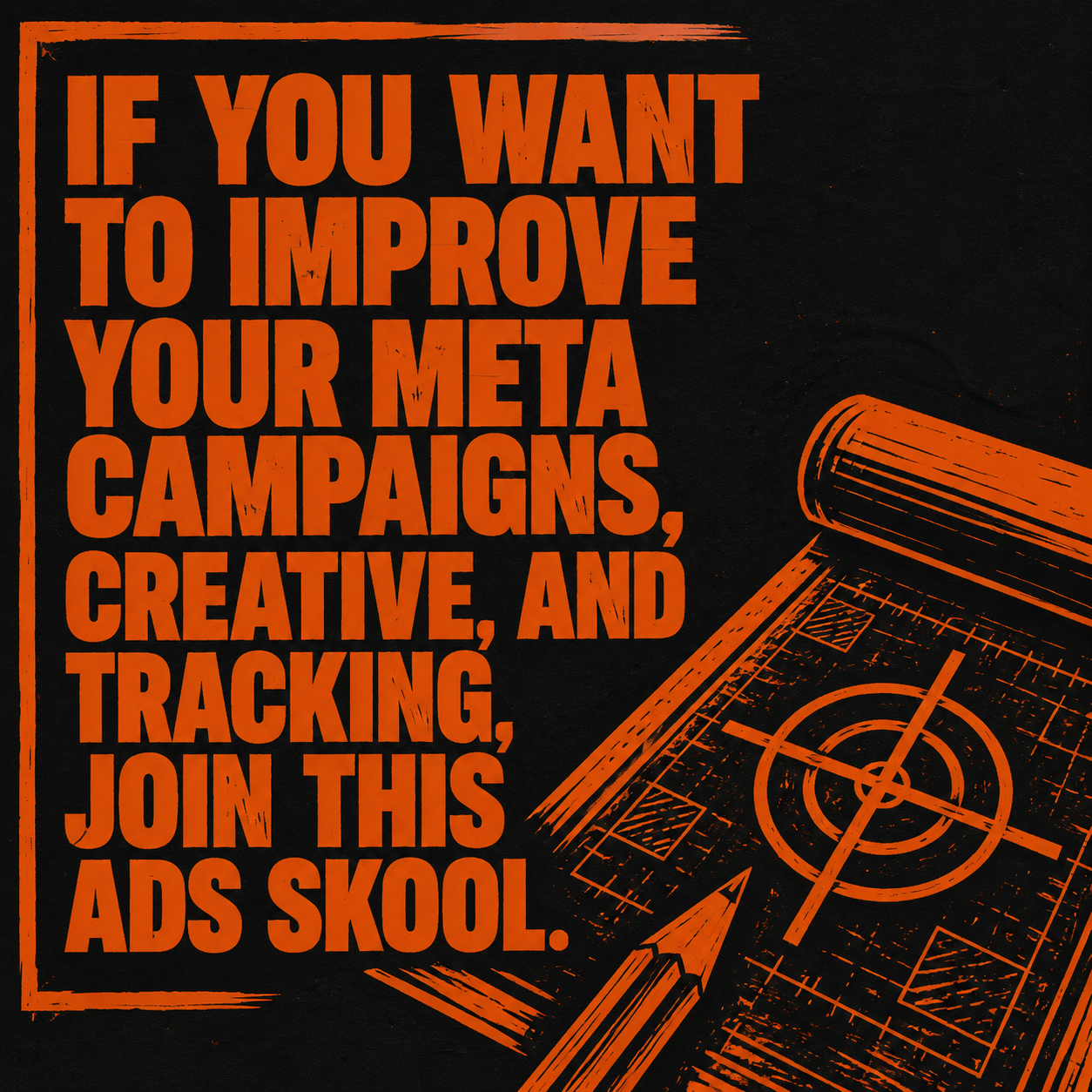 Skool Facebook ad
