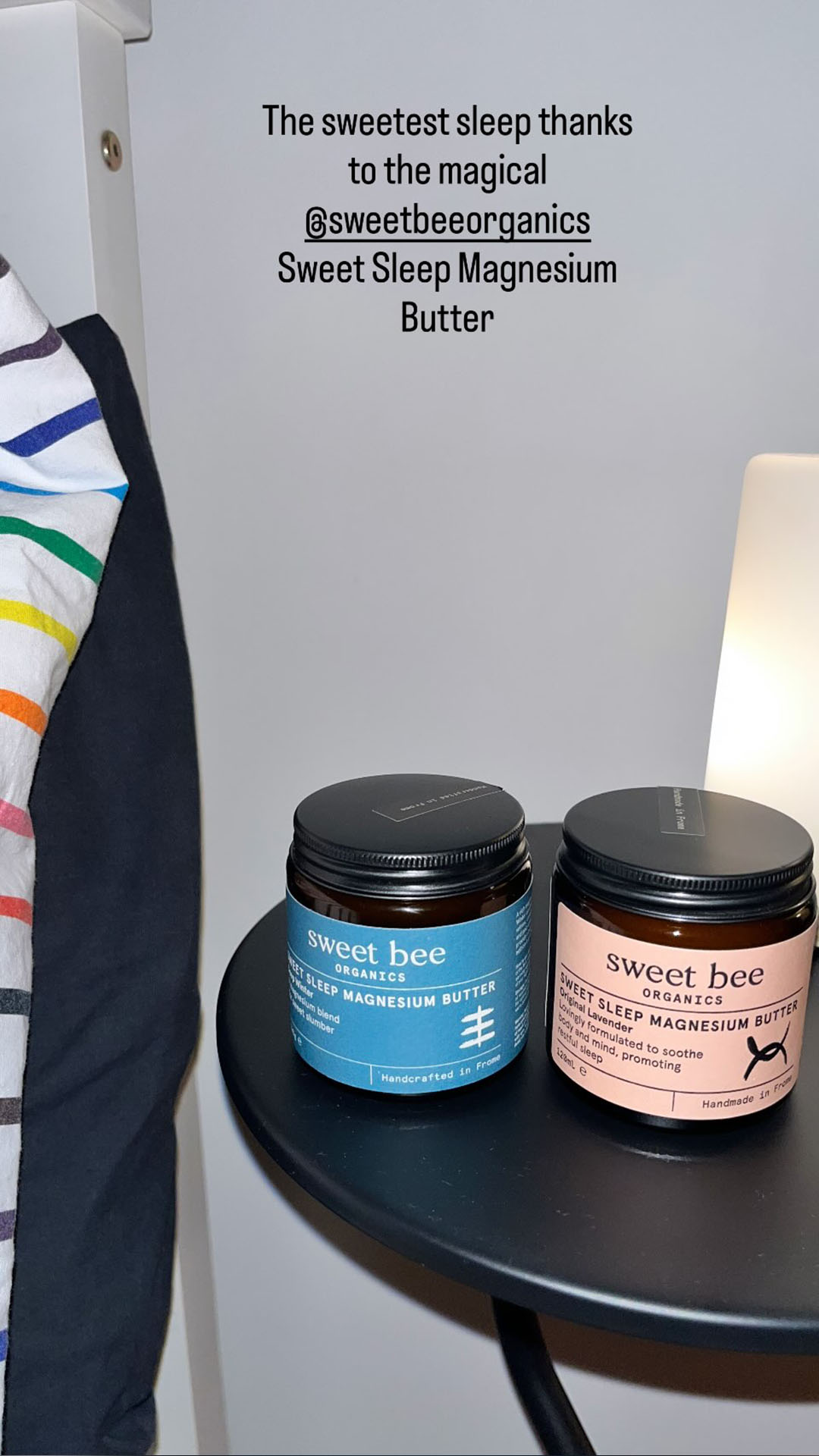 Sweet Bee Organics Facebook ad