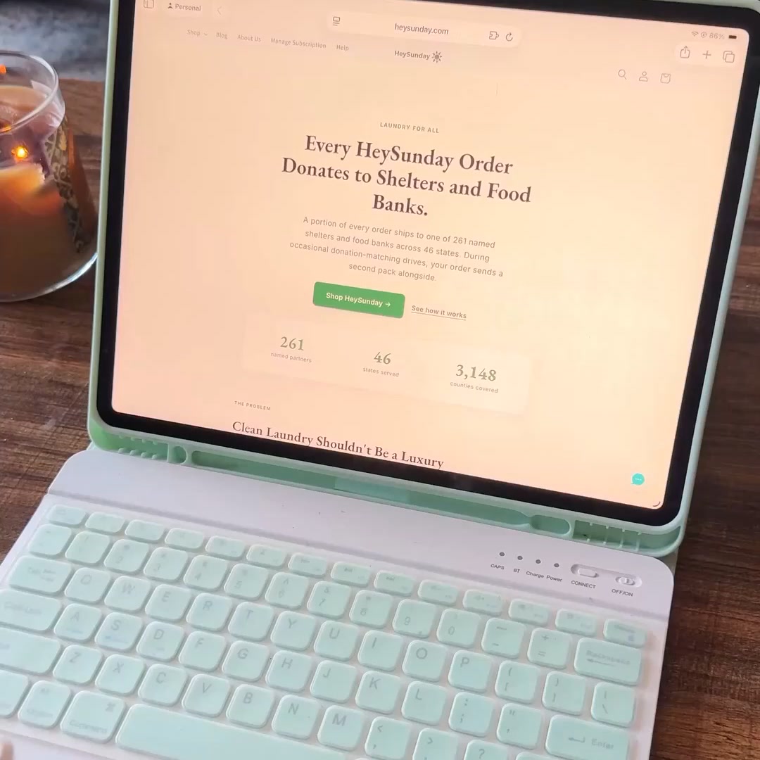 HeySunday Facebook ad