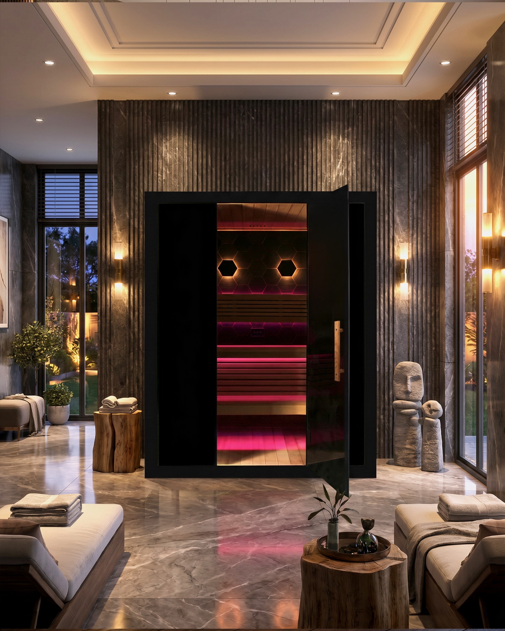 Sun Home Saunas Facebook ad