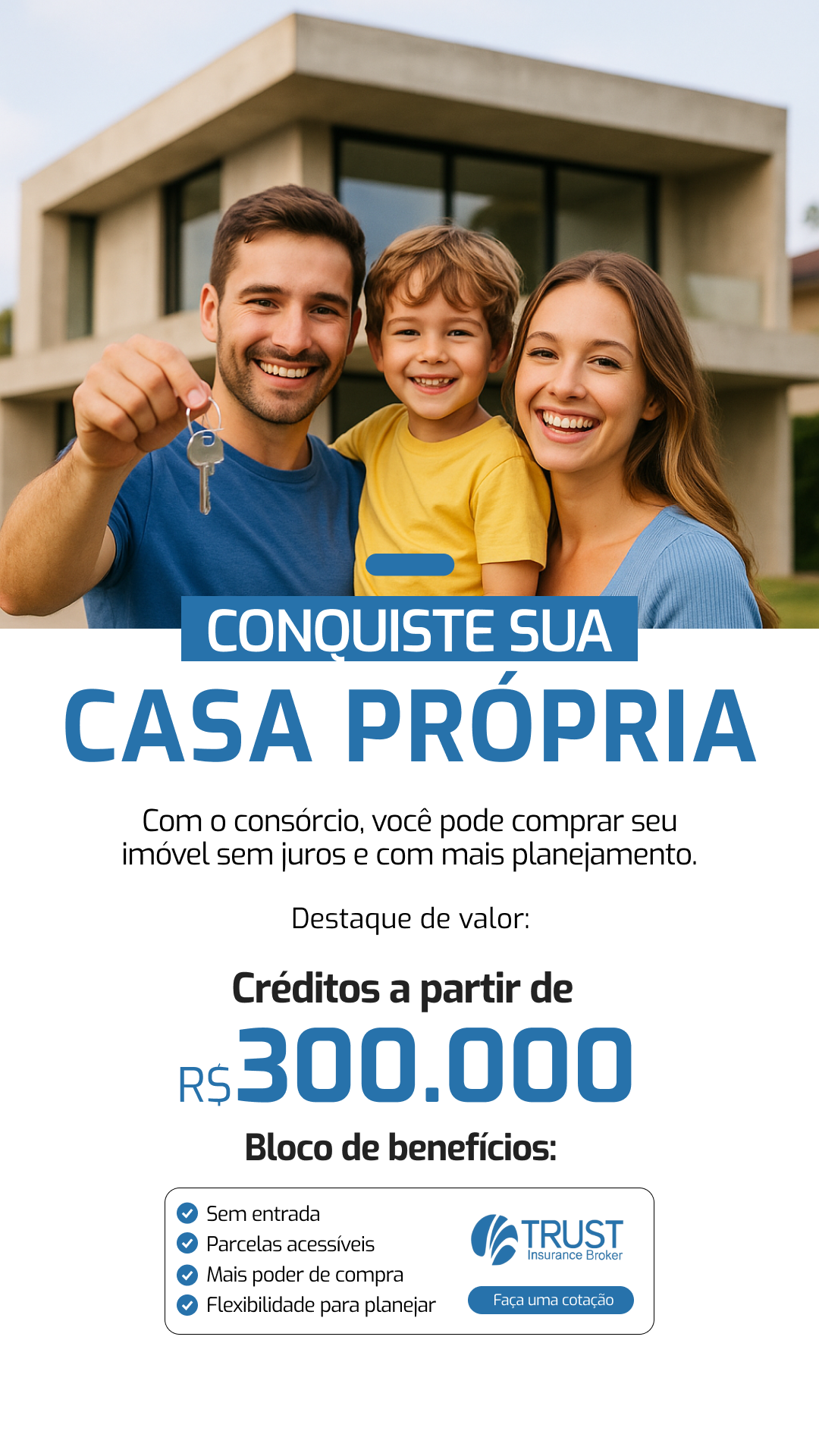 Trust Seguros Facebook ad