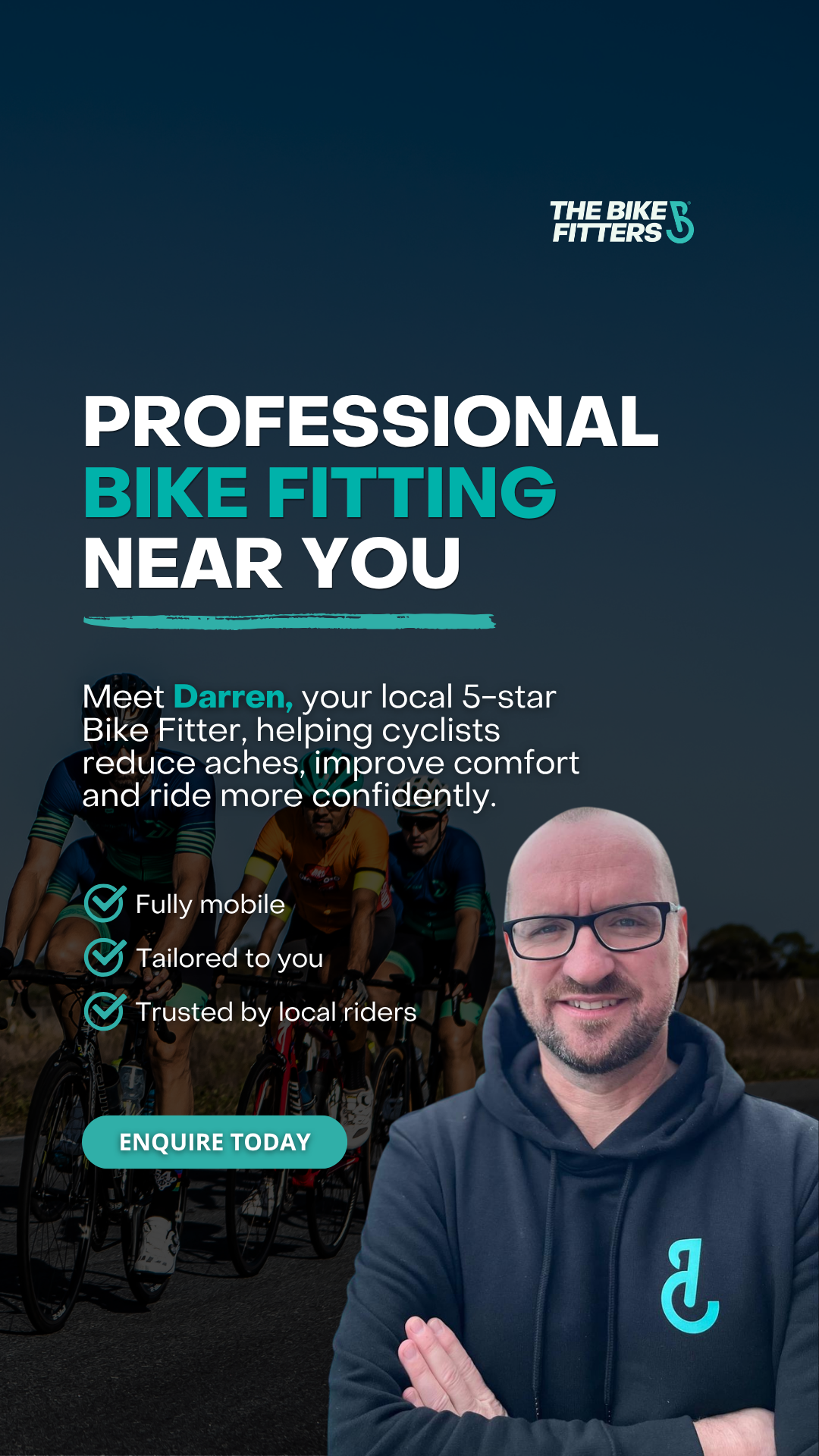The Bike Fitters Facebook ad