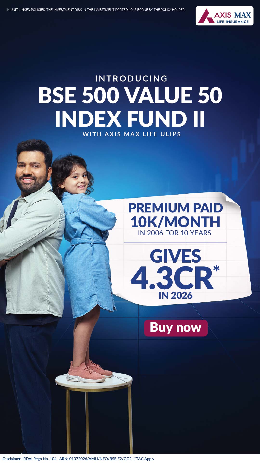 Axis Max Life Insurance Facebook ad