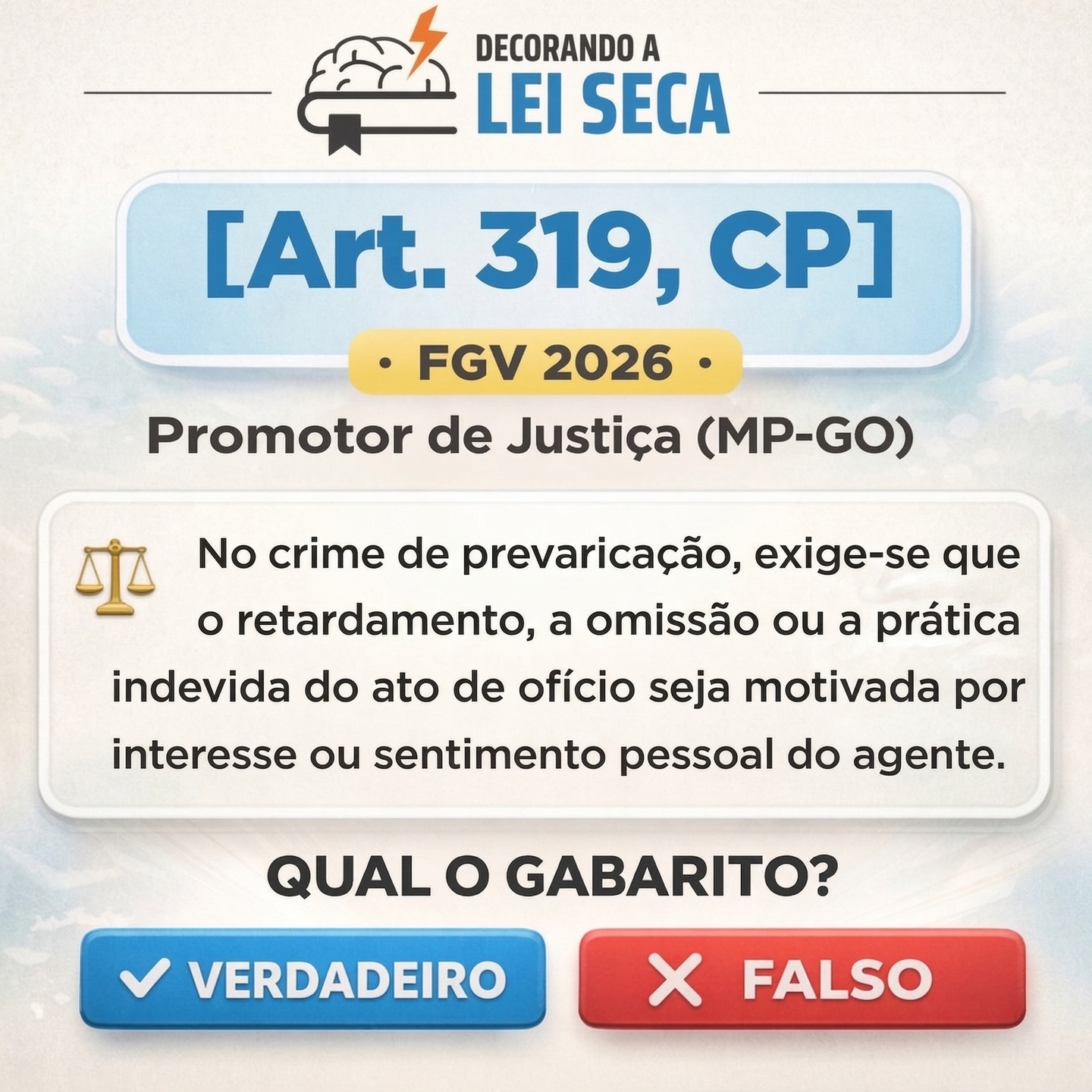 Decorando a Lei Seca Cursos Para Concursos E OAB Facebook ad