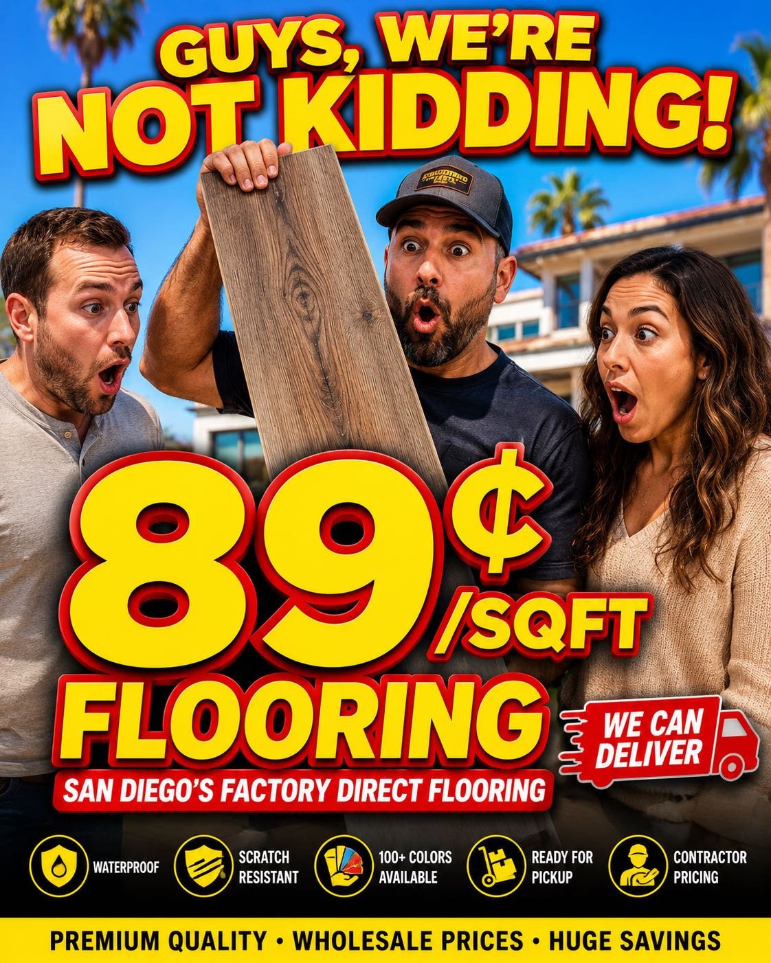 Flooring Depot Facebook ad