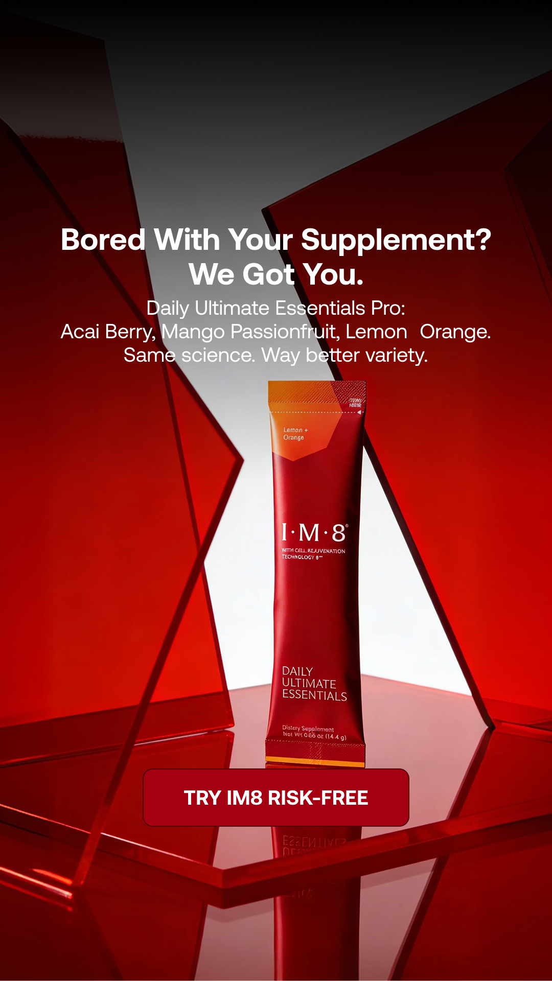 IM8 Health Facebook ad