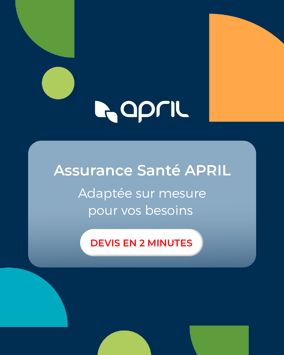 APRIL Facebook ad