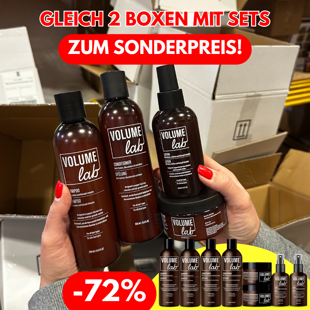Harmonyvita.de Facebook ad: VOLUME LAB-äußerliche Vitaminbombe für die Haare!