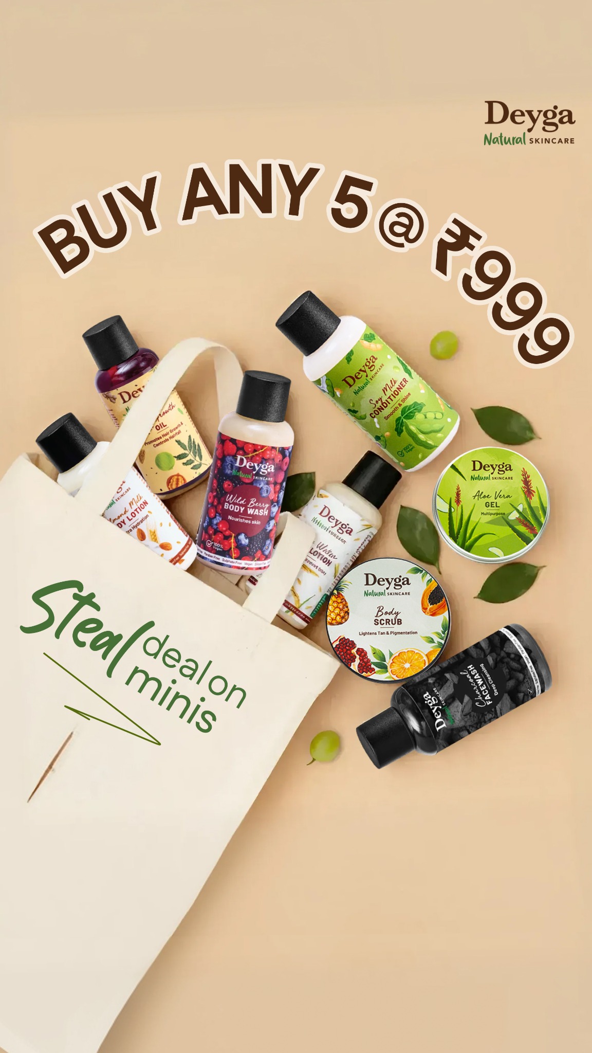Deyga Organics Facebook ad