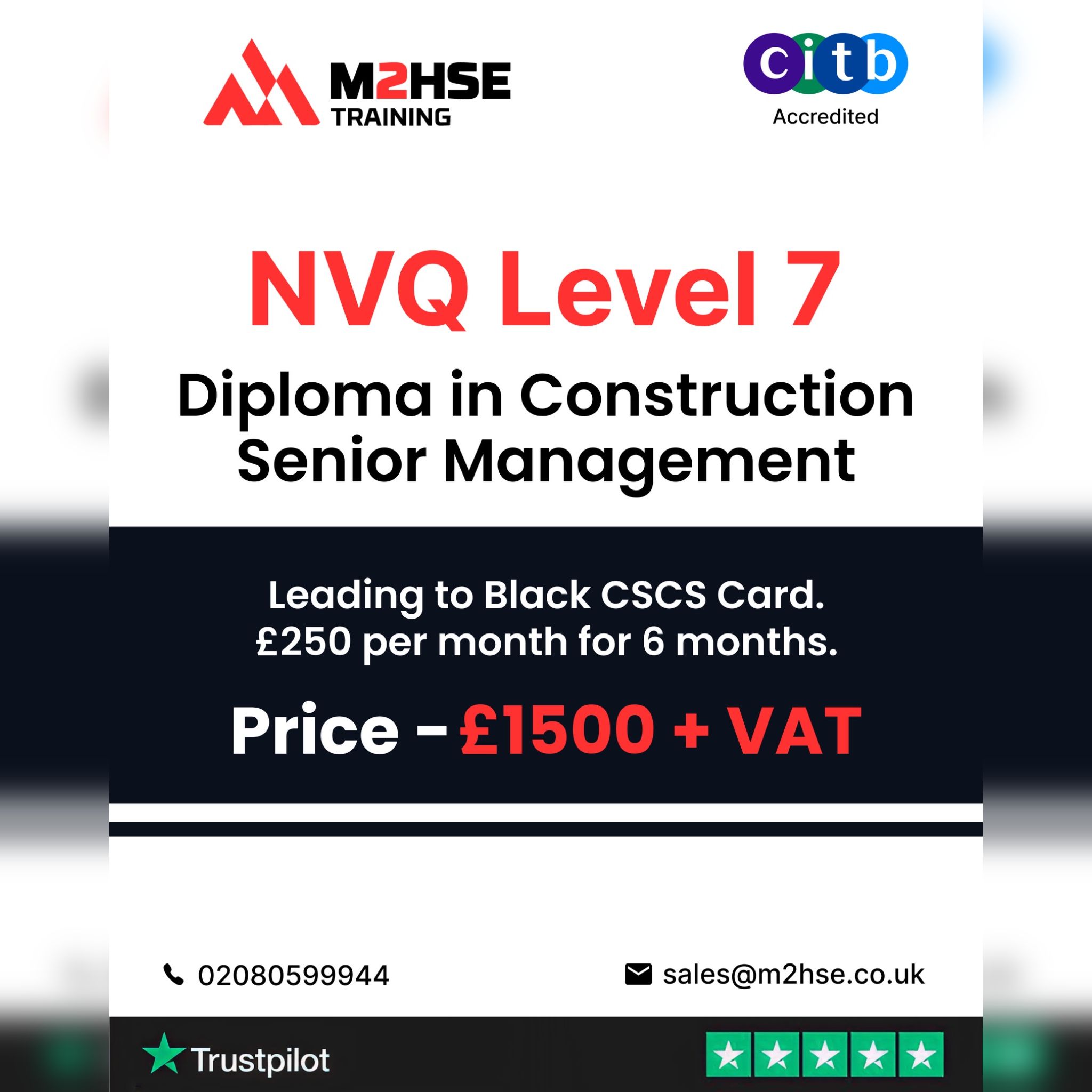 M2HSE Facebook ad