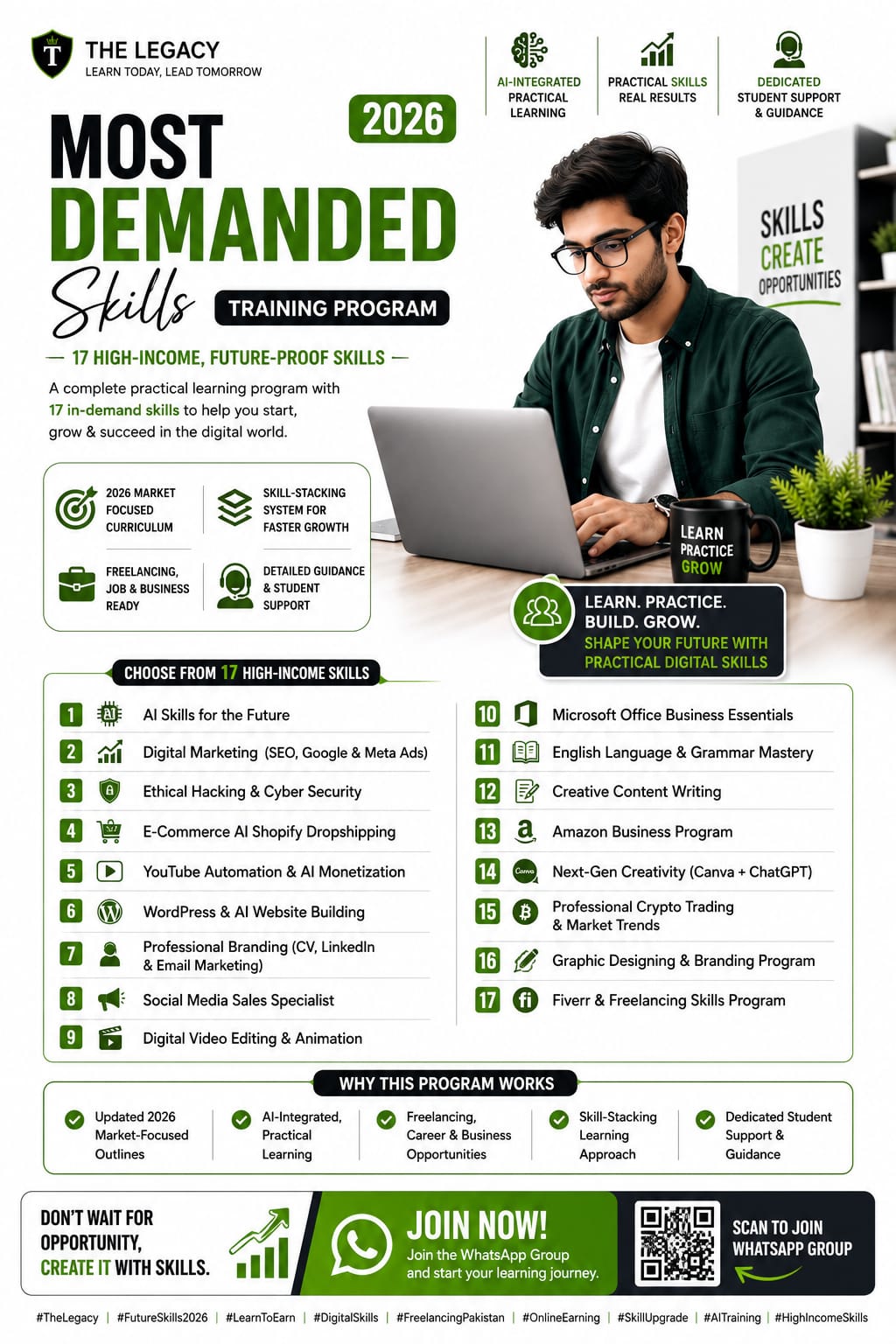 Digital Learning with LWE Facebook ad