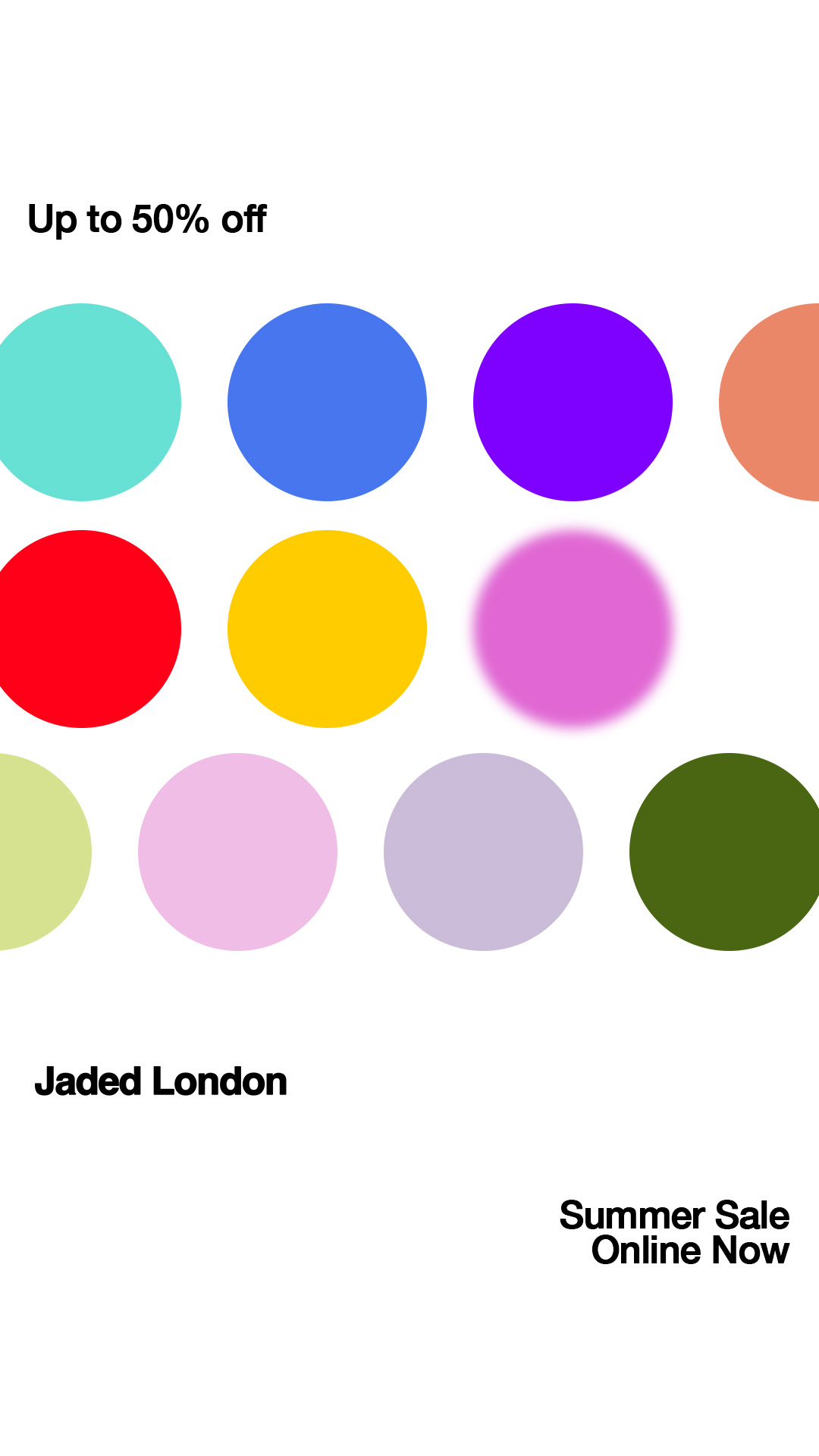 JADED MAN Facebook ad