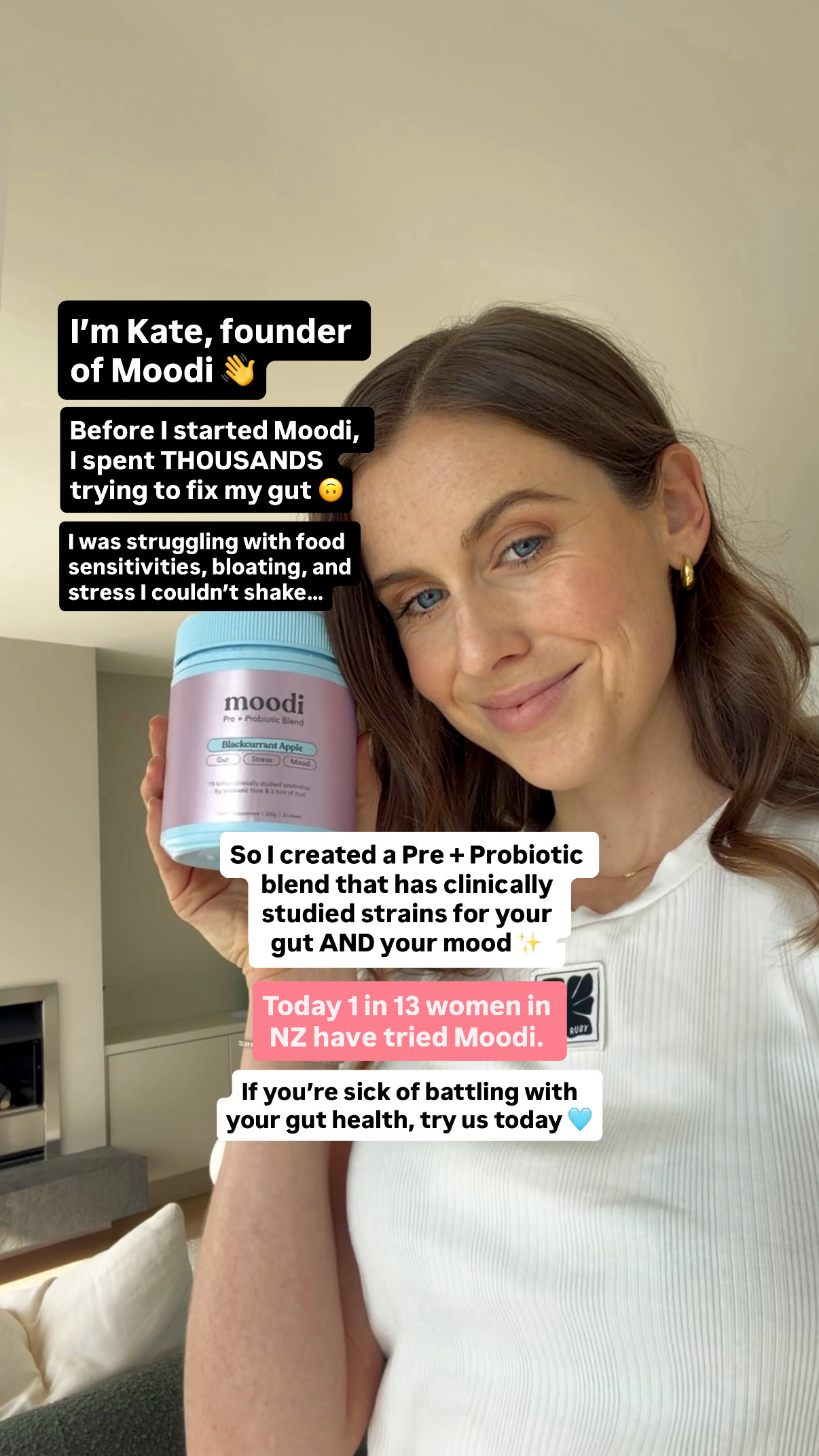 Moodi Facebook ad