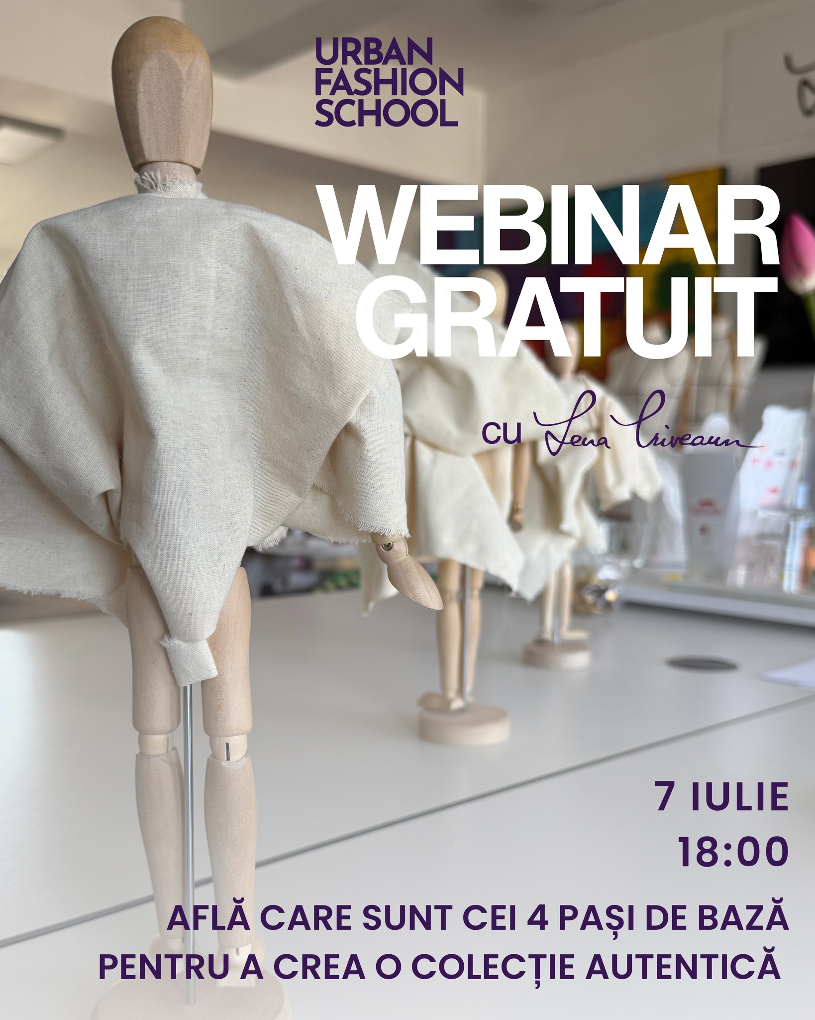 Urban Fashion School by Lena Criveanu Facebook ad