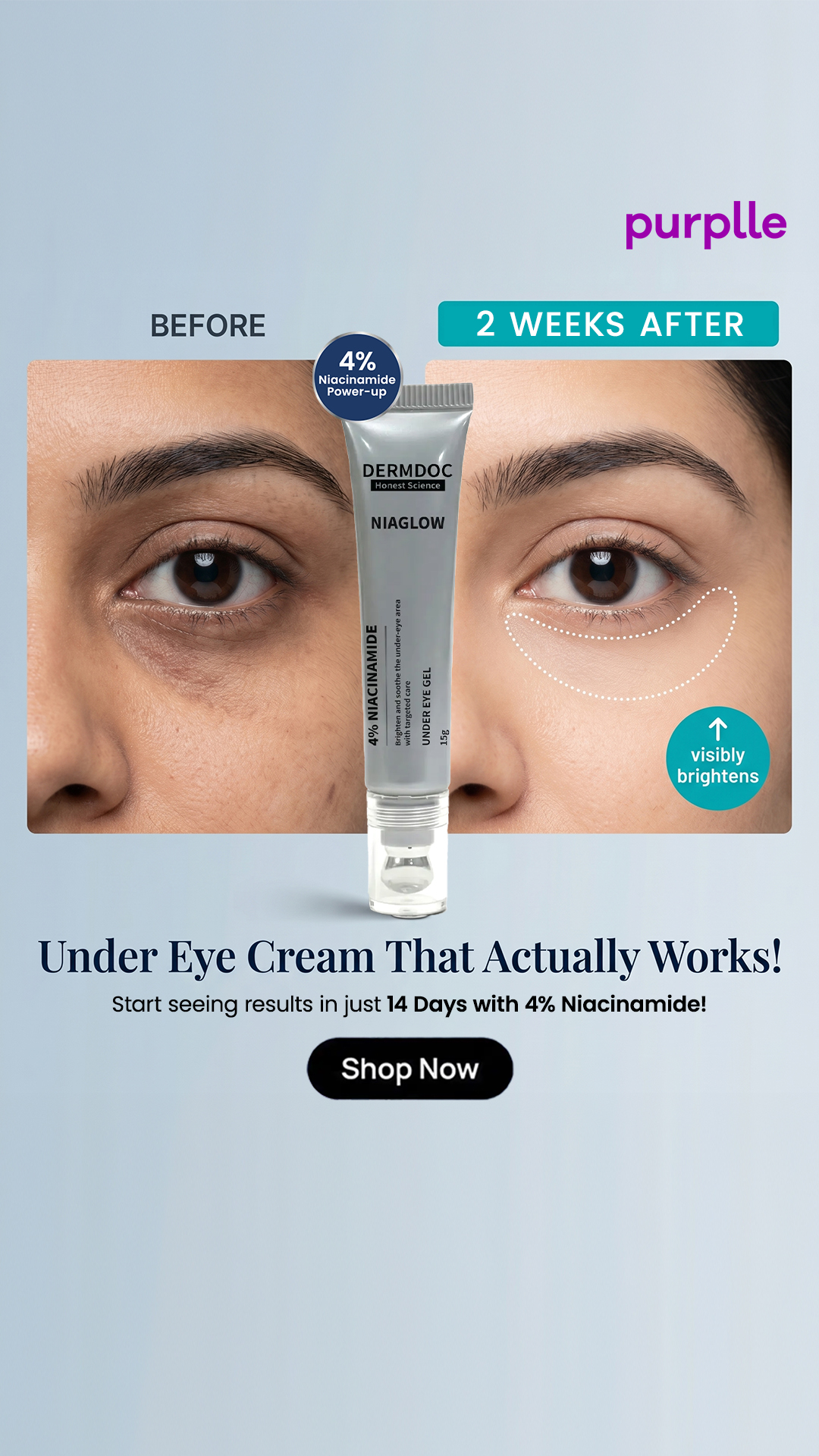 Purplle.com Facebook ad