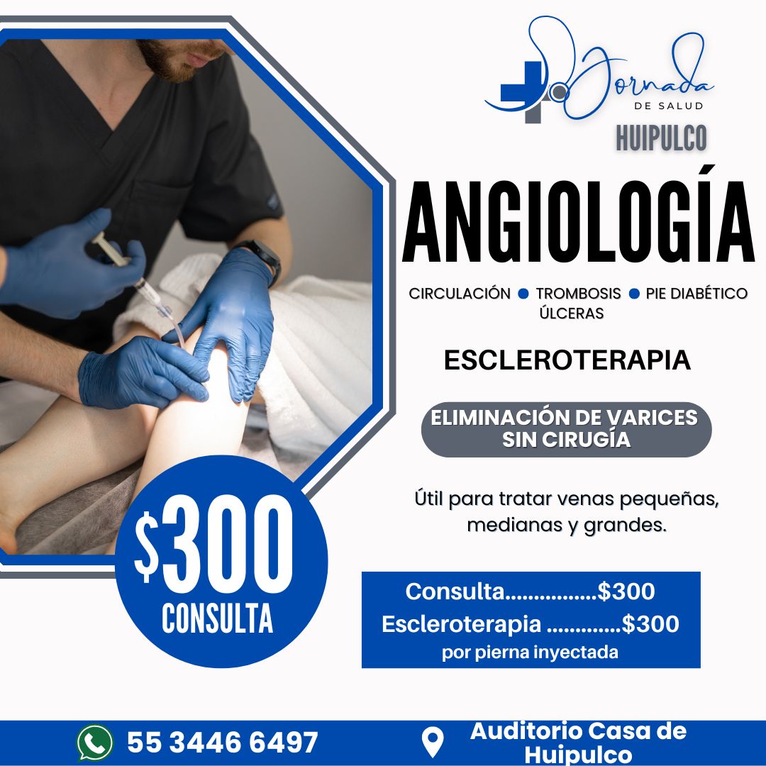 Médicos Especialistas Huipulco Facebook ad: Jornada de Salud en Huipulco, CDMX.