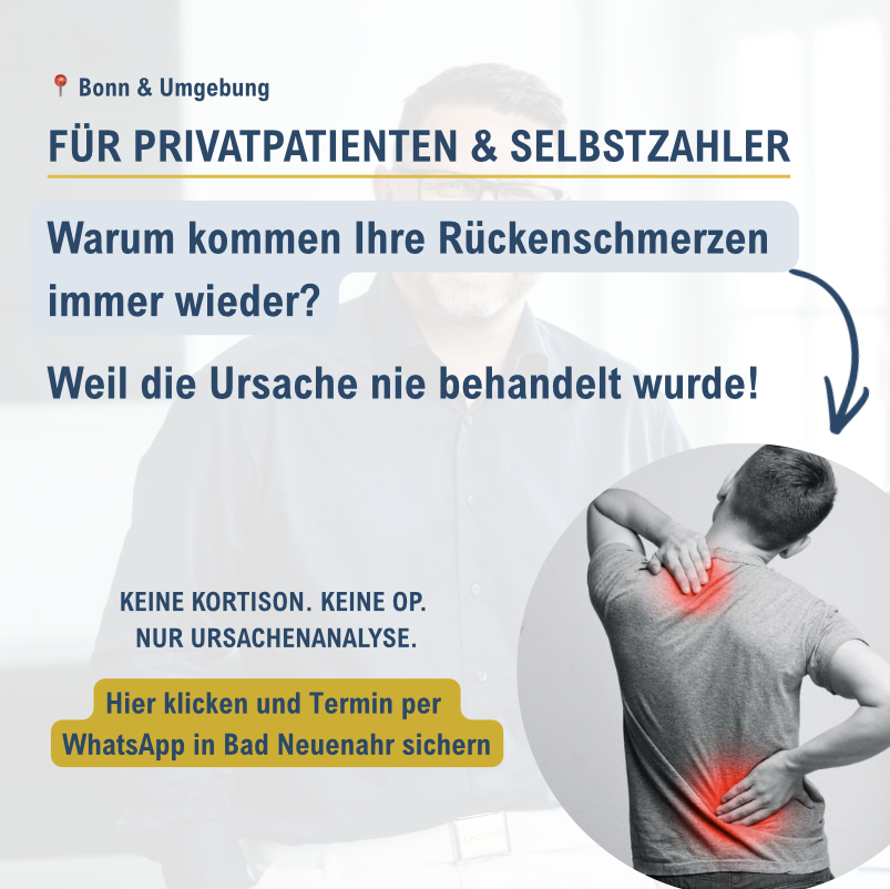 Medicum Rhein-Ahr-Eifel Facebook ad: Rückenanalyse in Bonn & Umkreis