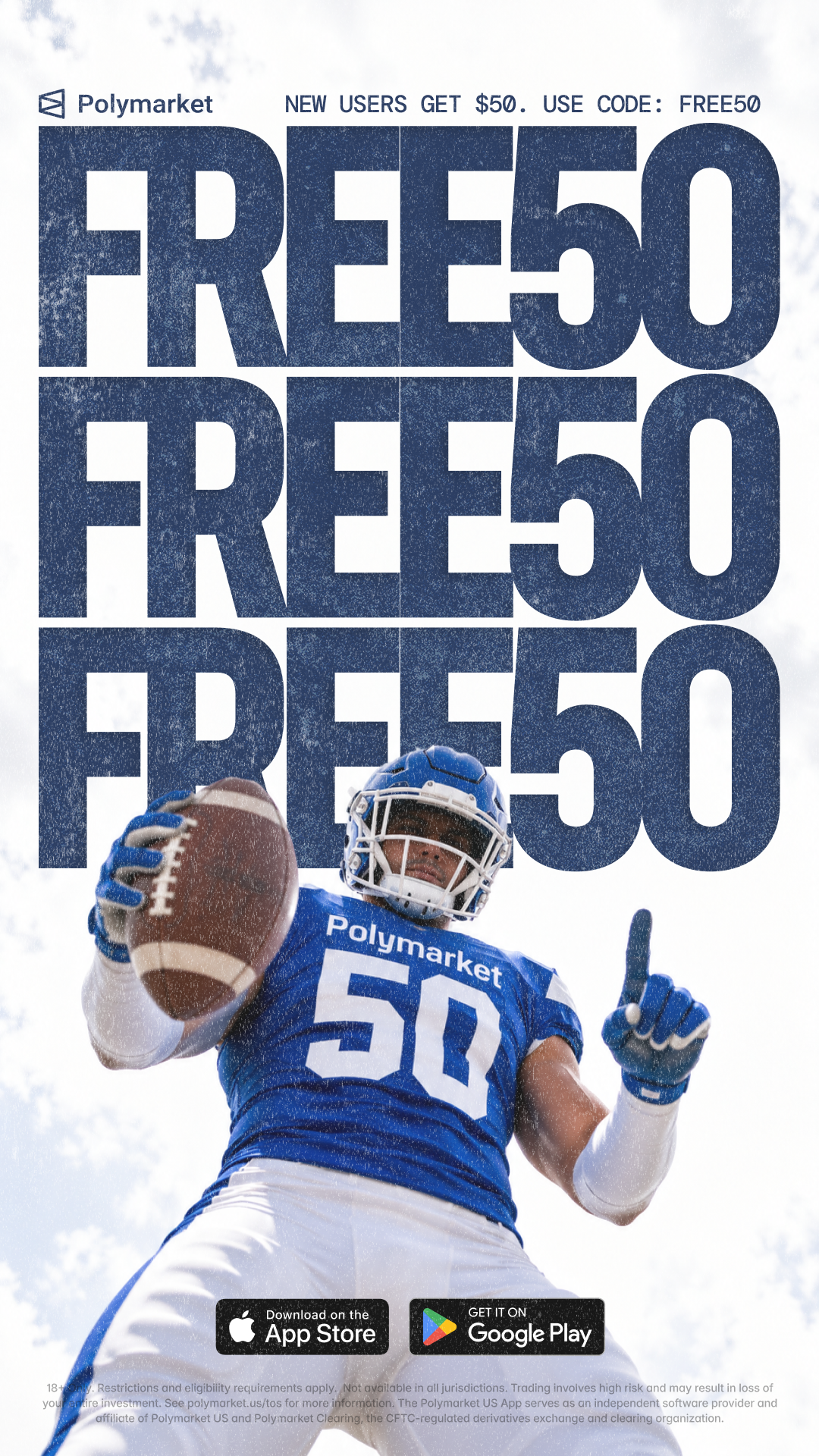 Sydney Thomas Facebook ad: Get $50 with code FREE50