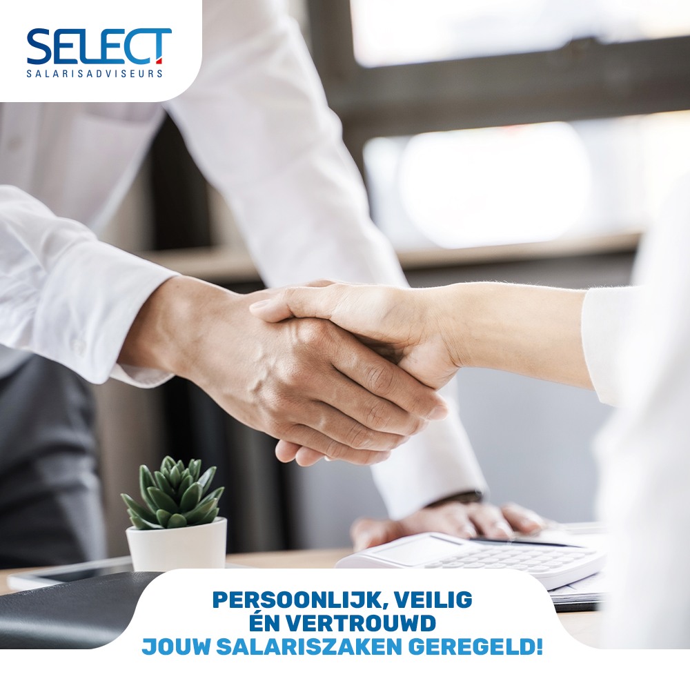 Select Salarisadviseurs Facebook ad: Bij Select Salarisadviseurs combineren we meer dan 40…