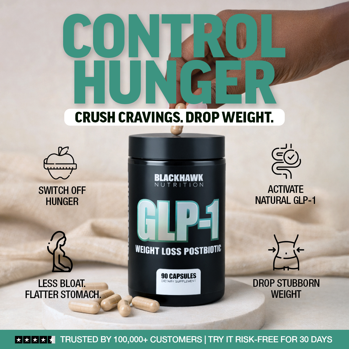 Blackhawk Nutrition Facebook ad