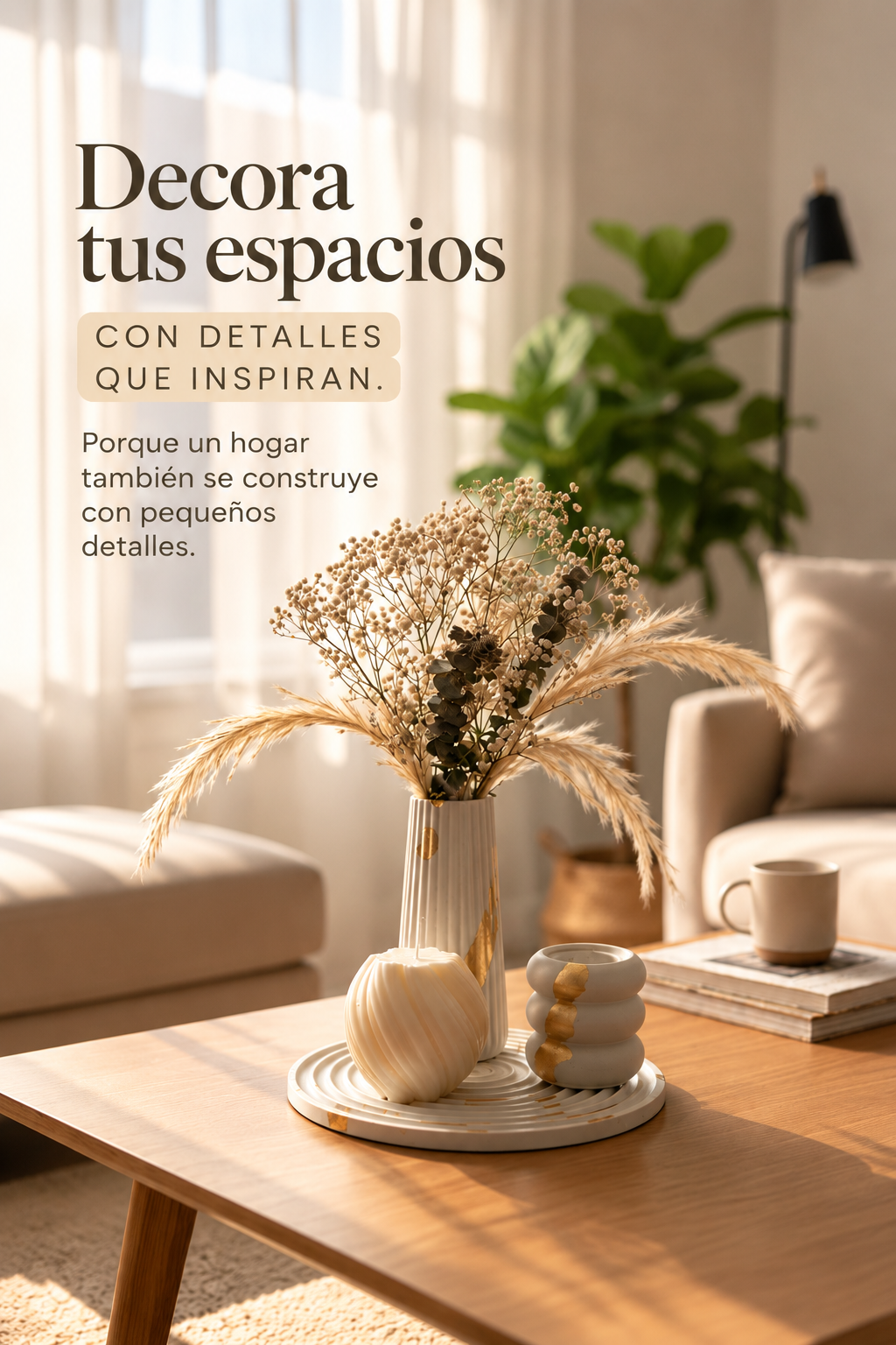 Ritualyco Facebook ad: el arreglo floral viene incluido.