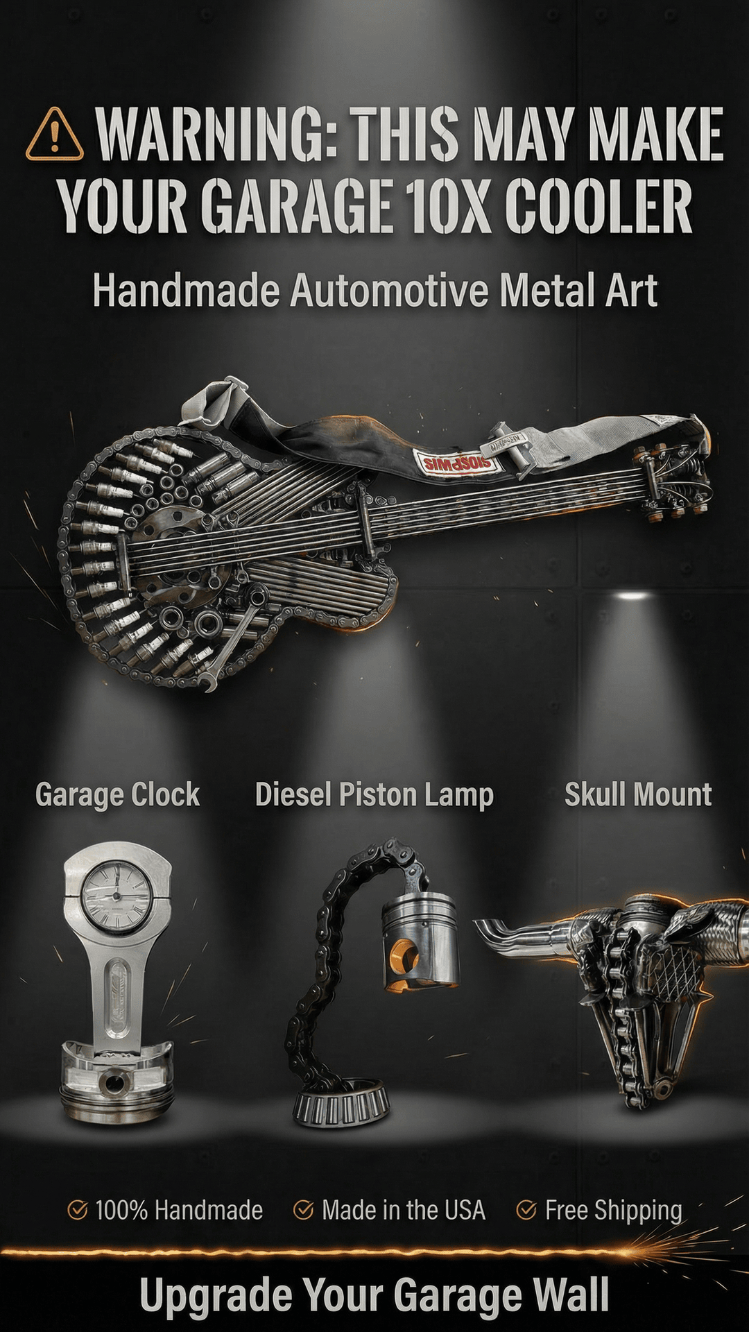 Ironwood Garage Facebook ad