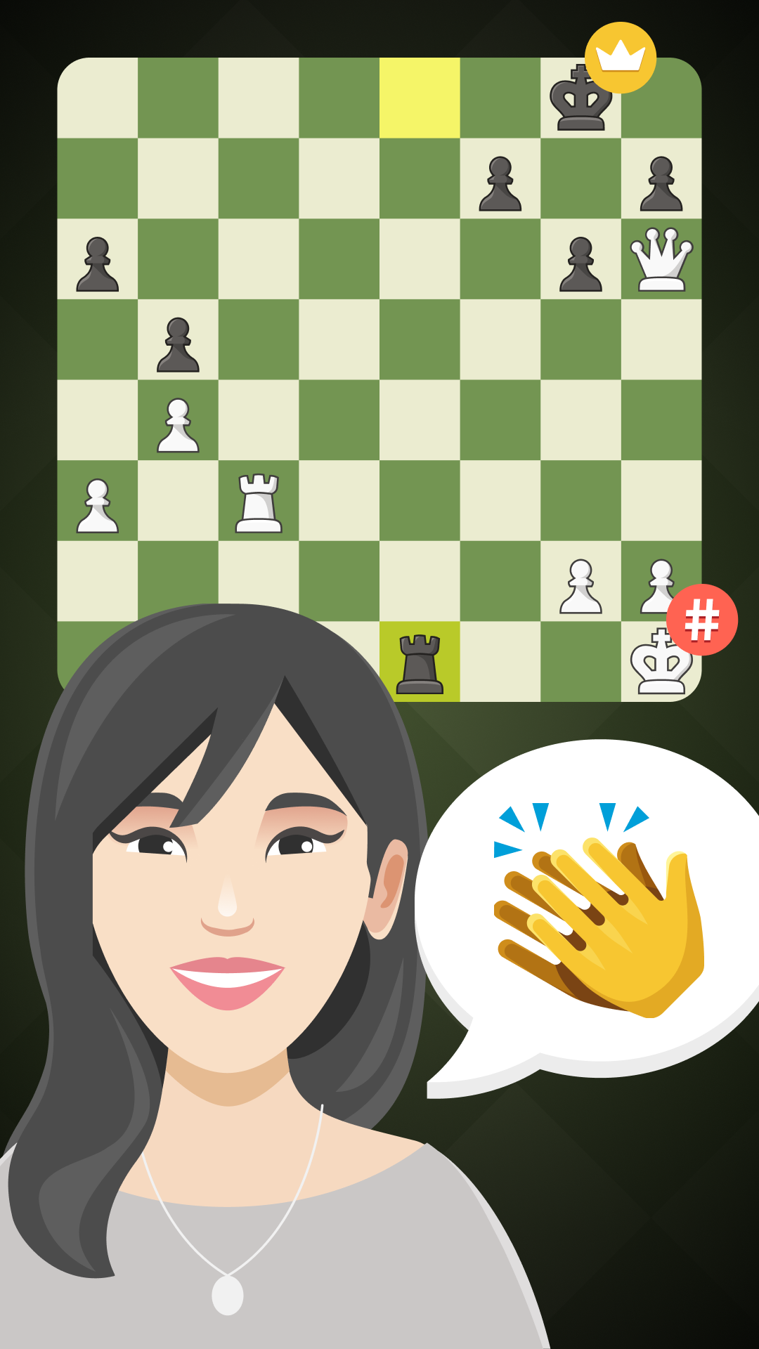 Chess.com Facebook ad: The greatest game in the world, in your pocket!