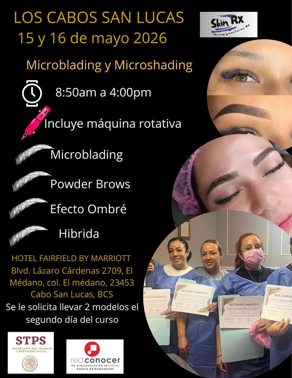 Micropigmentacion Mx Facebook ad: Los Cabos, San Lucas 15 y 16 de…