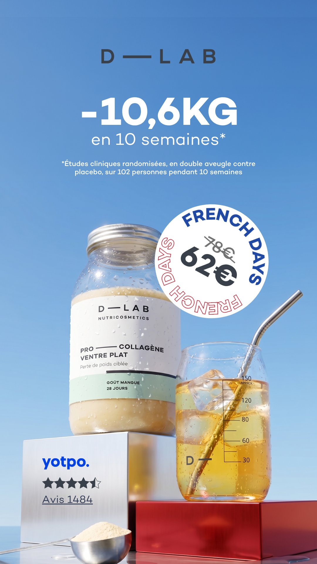 D-LAB NUTRICOSMETICS Facebook ad
