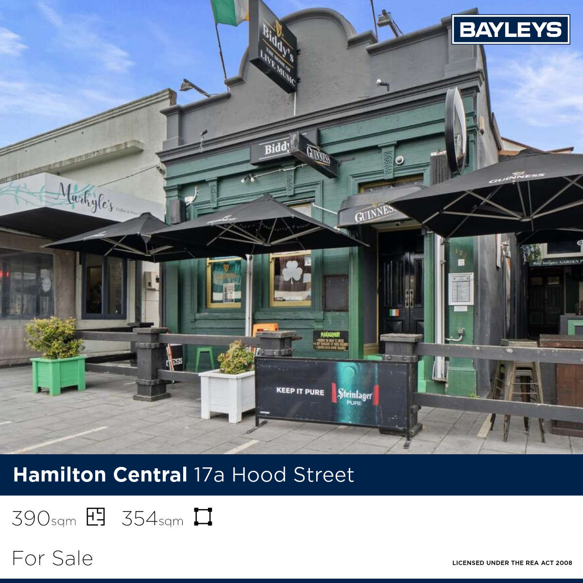 Bayleys Waikato Commercial Facebook ad from Aug 9, 2026