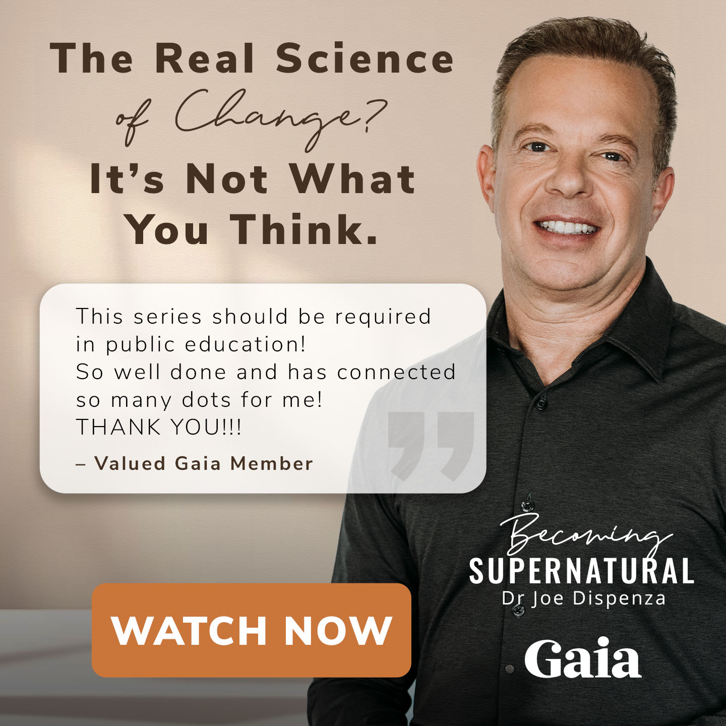 Gaia Facebook ad